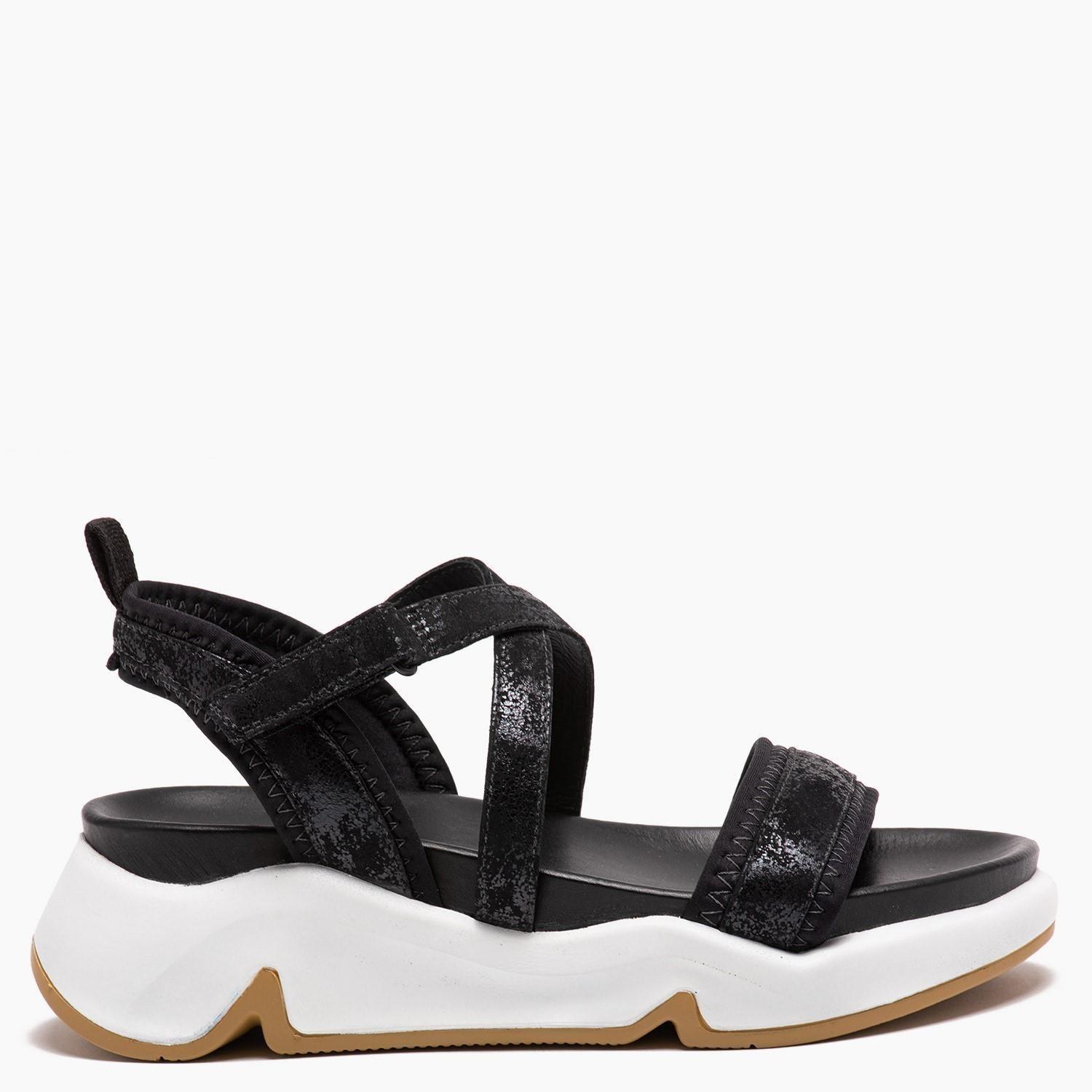 Sandalia  Simone  Gacel  Negro  0658453-0