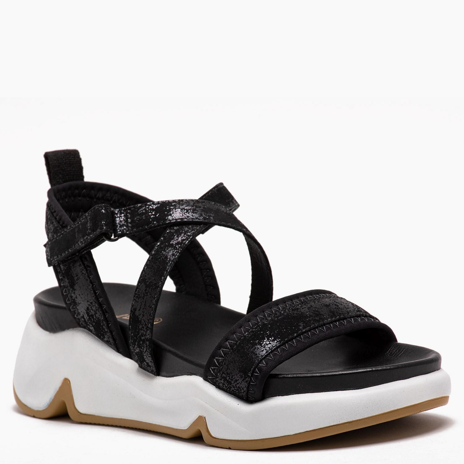 Sandalia  Simone  Gacel  Negro  0658453-1