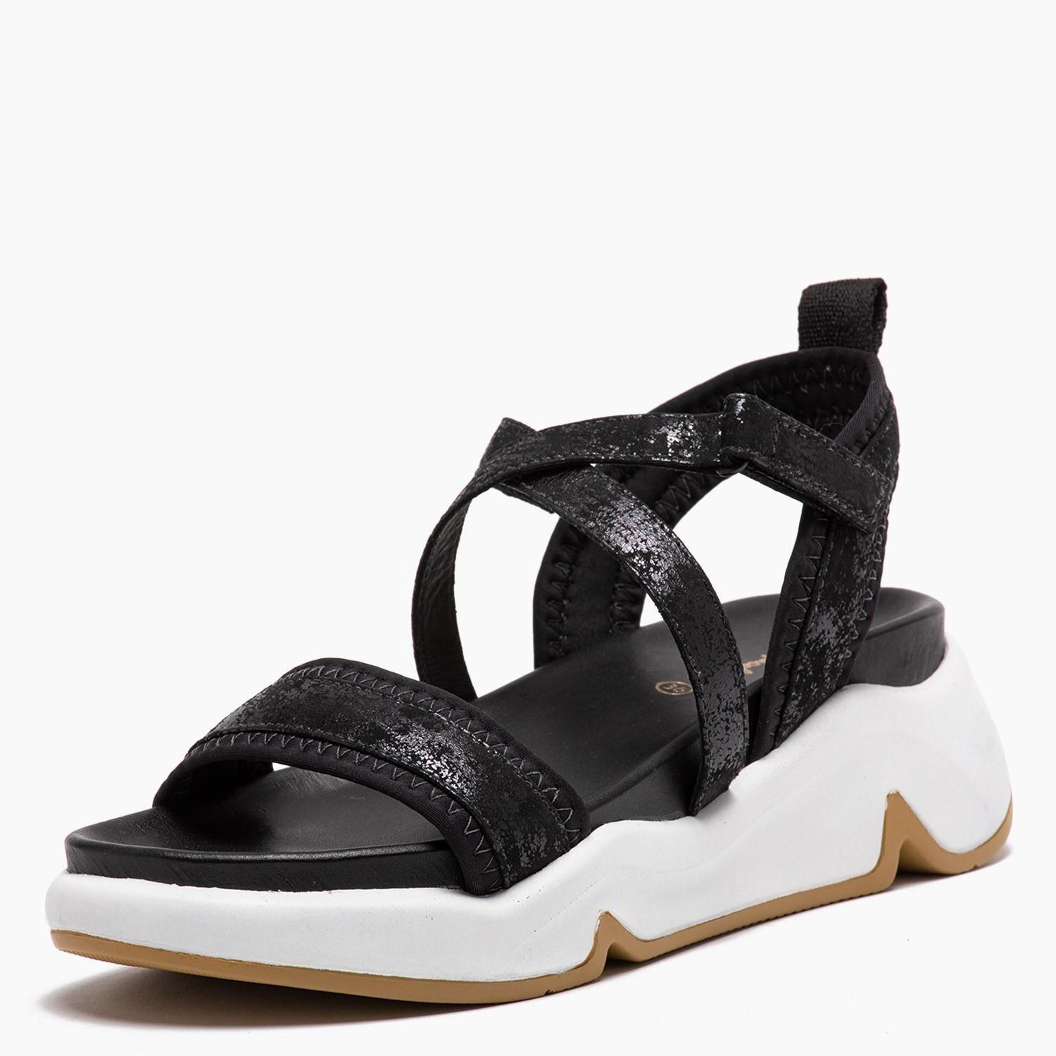 Sandalia  Simone  Gacel  Negro  0658453-2