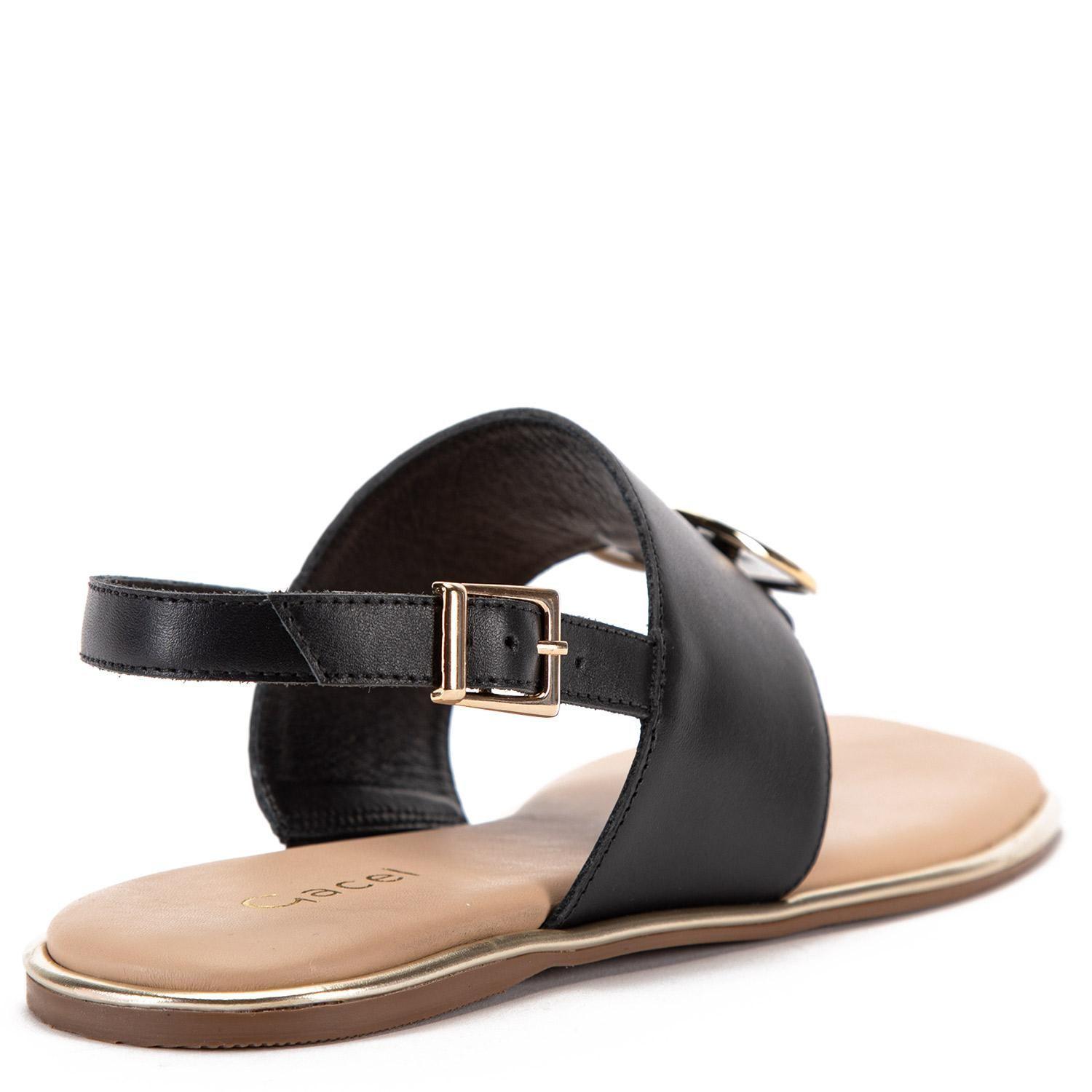 Sandalia  Odeth  Gacel  Negro  0659670-4