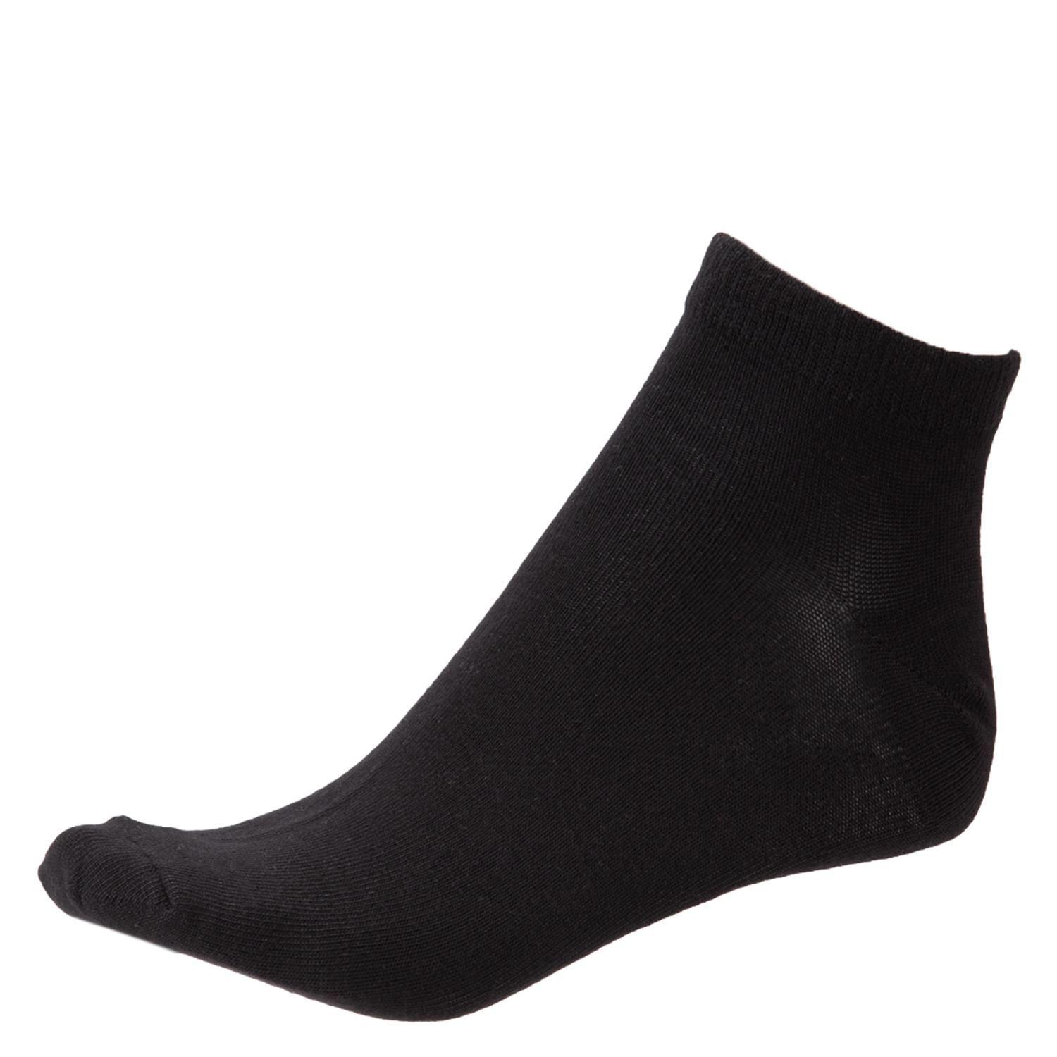 Calcetin  Tripack Bamboo Corto  Gacel  Negro  Cal0051-4