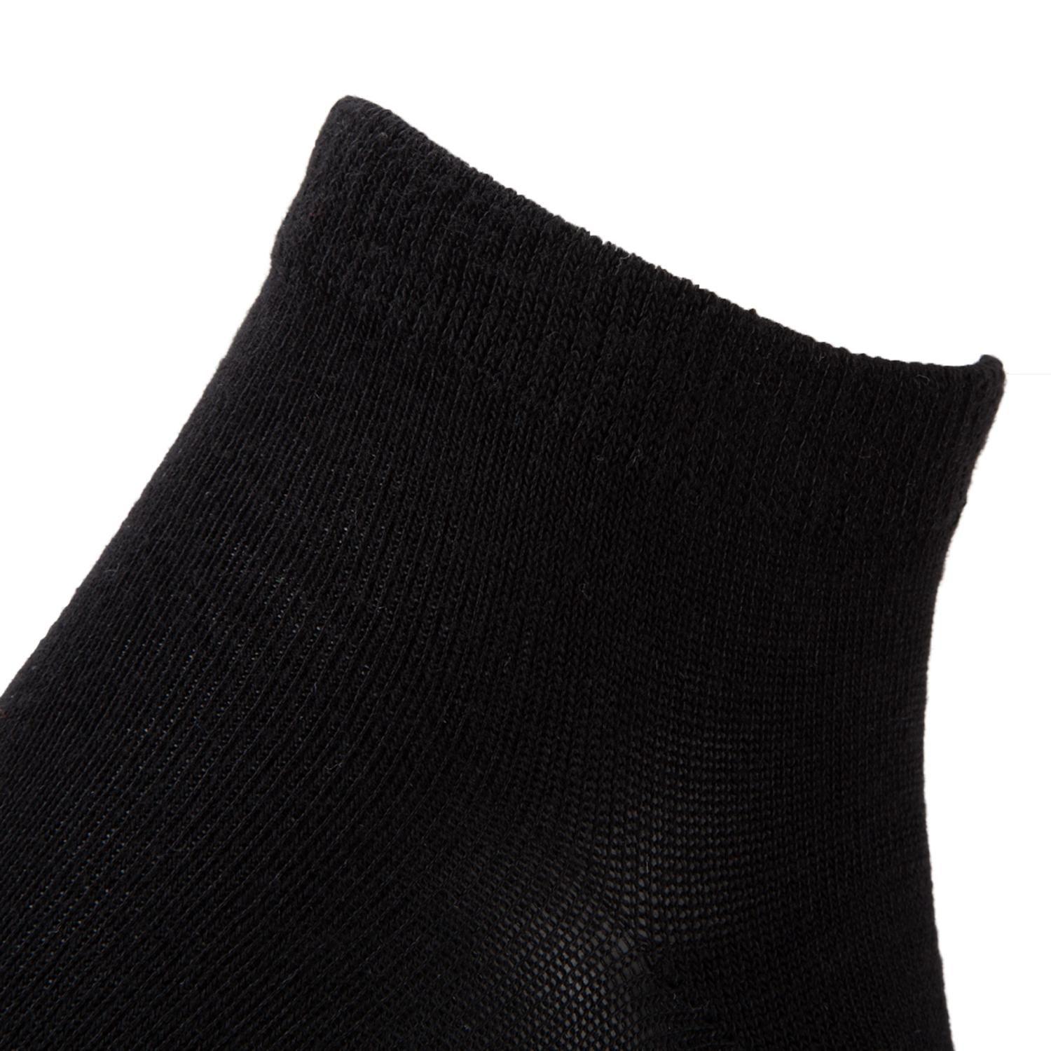 Calcetin  Tripack Bamboo Corto  Gacel  Negro  Cal0051-5