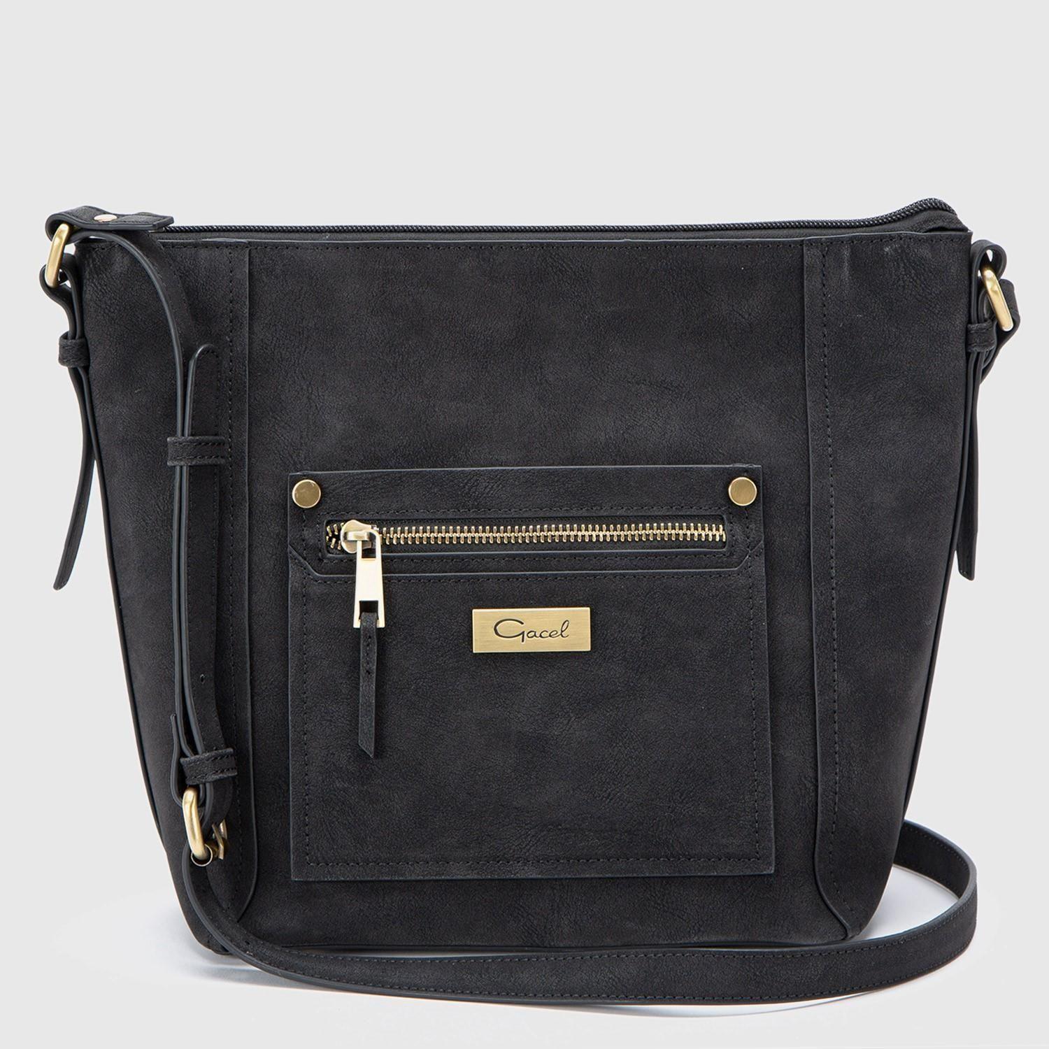Cartera  Sf  Gacel  Negro  Car2722-0
