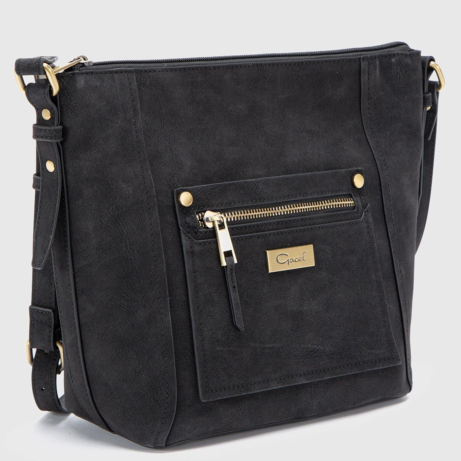 Cartera  Sf  Gacel  Negro  Car2722-2