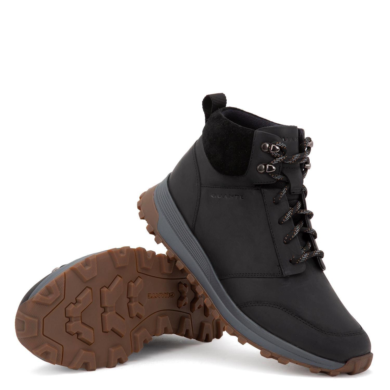 Botin de cuero hombre Guante negro Edmod-2