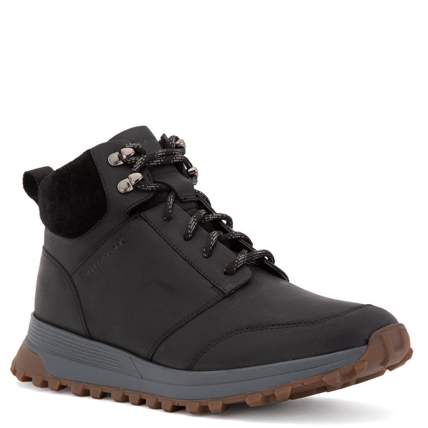 Botin de cuero hombre Guante negro Edmod-4