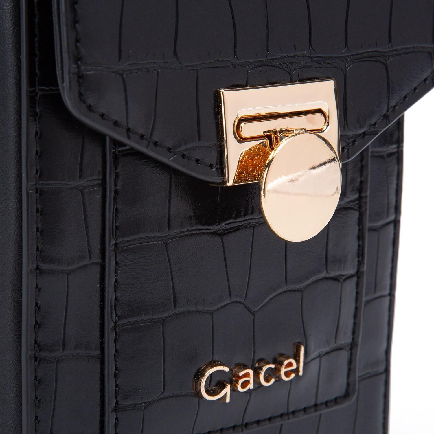 Cartera  Bandolera Pequeña  Gacel  Negro  Car3304-3