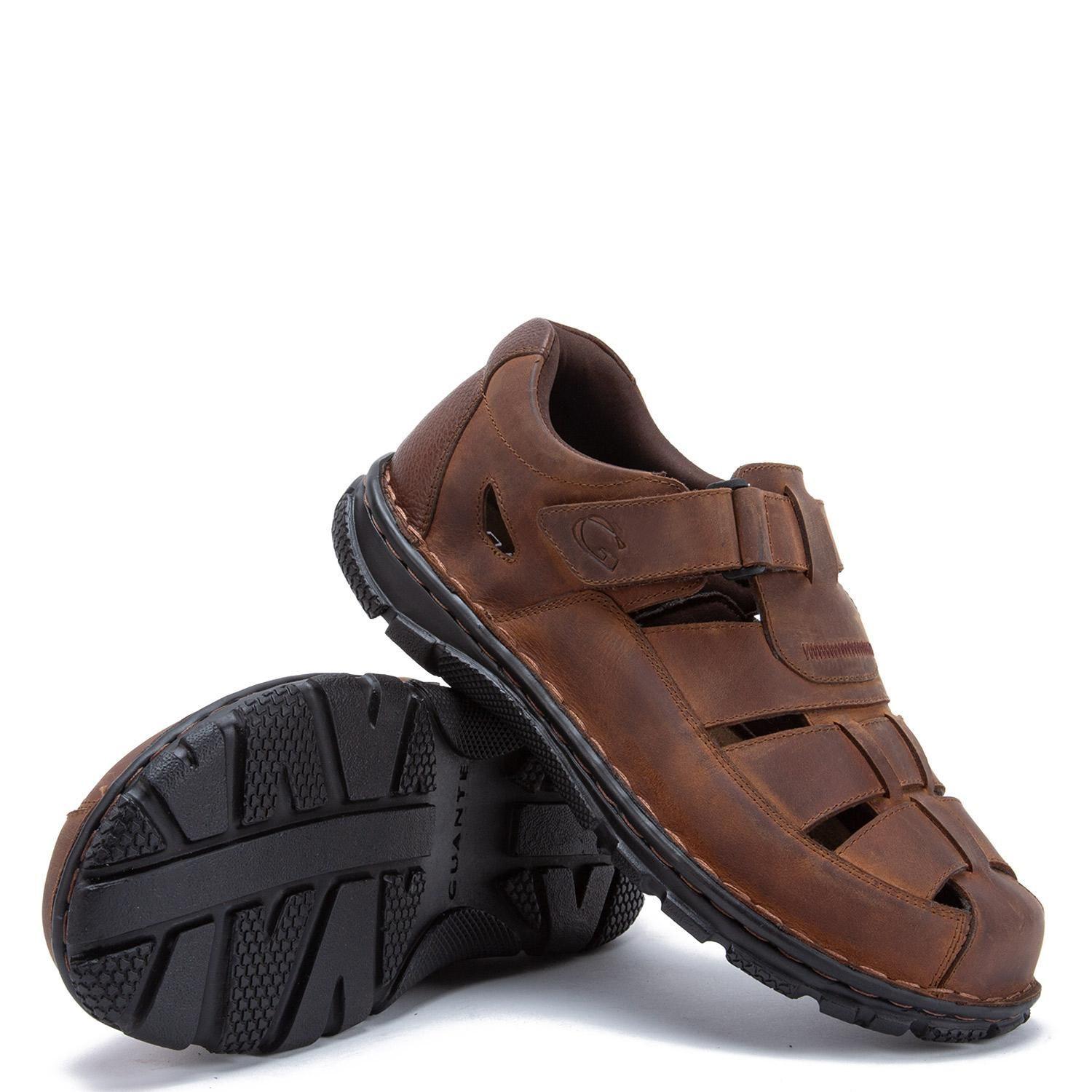 Sandalia Cerrada  Budapest  Guante  Cafe  0035868-3