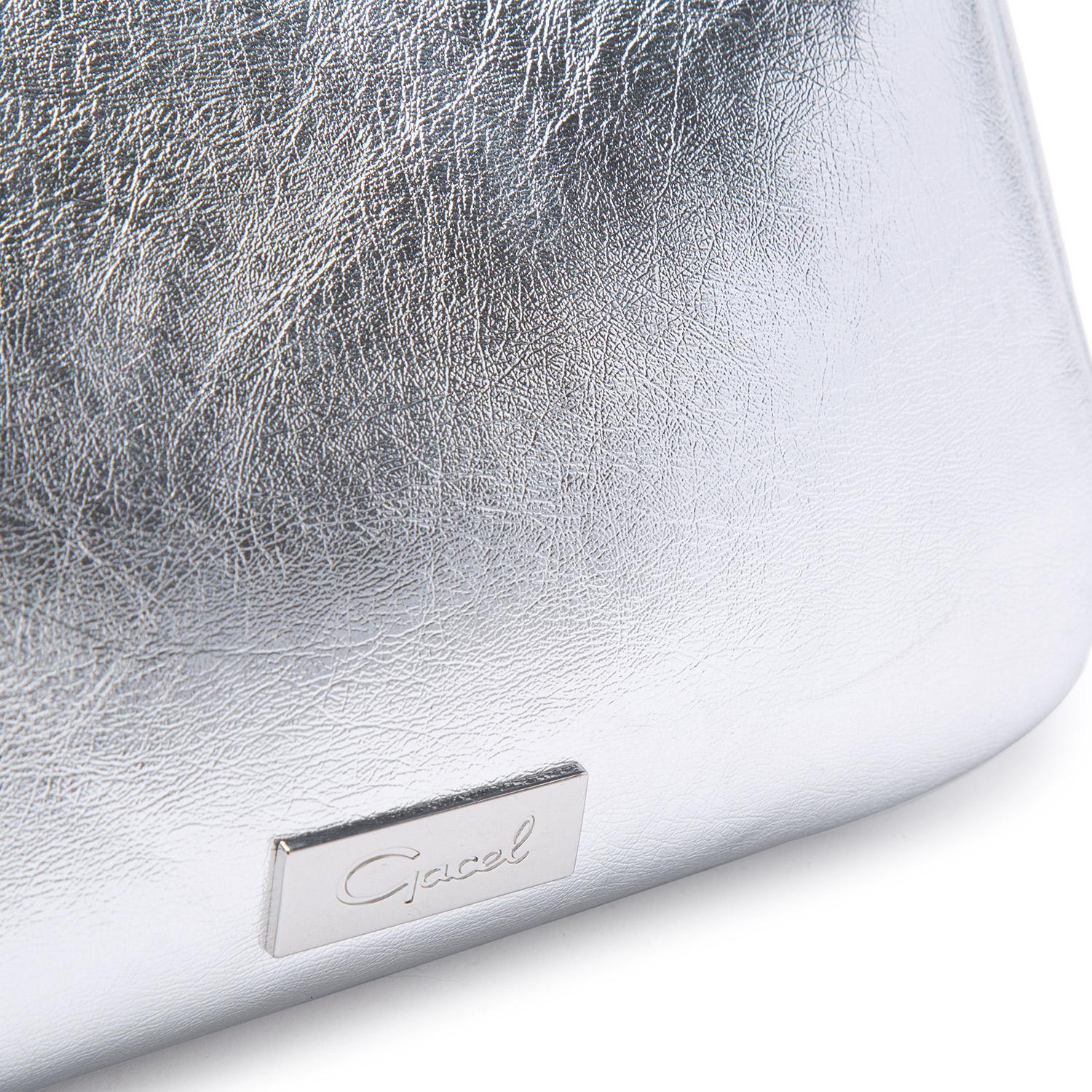 Cartera  Bandol Peq  Gacel  Plateado  Car2989-3