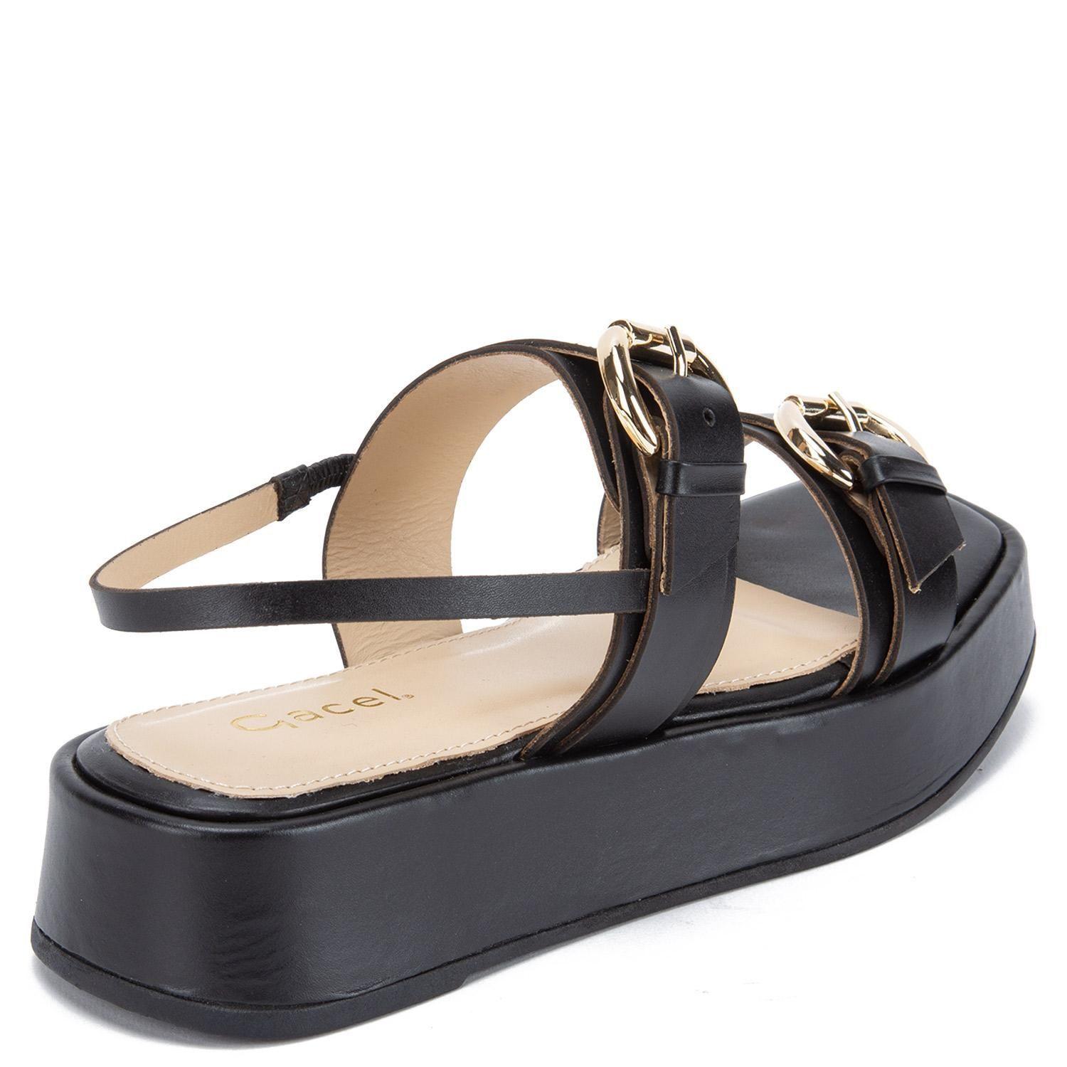 Sandalia  Neus  Gacel  Negro  0660523-4