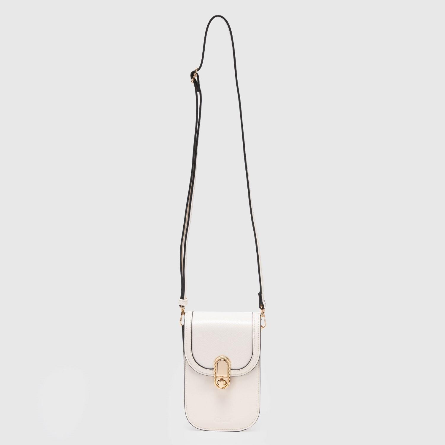 Cartera  Bandolera Pequeña  Gacel  Off White  Car2838-0