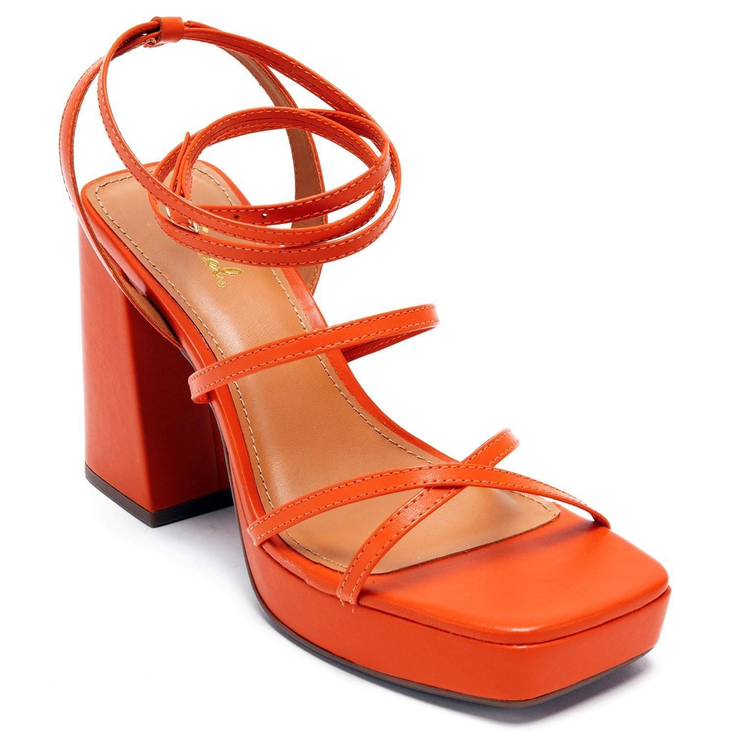 Sandalia  Athena  Gacel  Naranjo  0658862-1