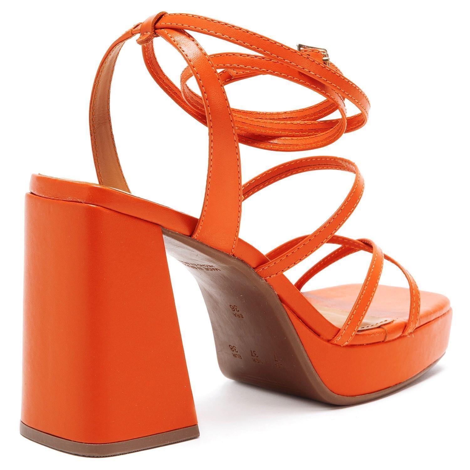 Sandalia  Athena  Gacel  Naranjo  0658862-3