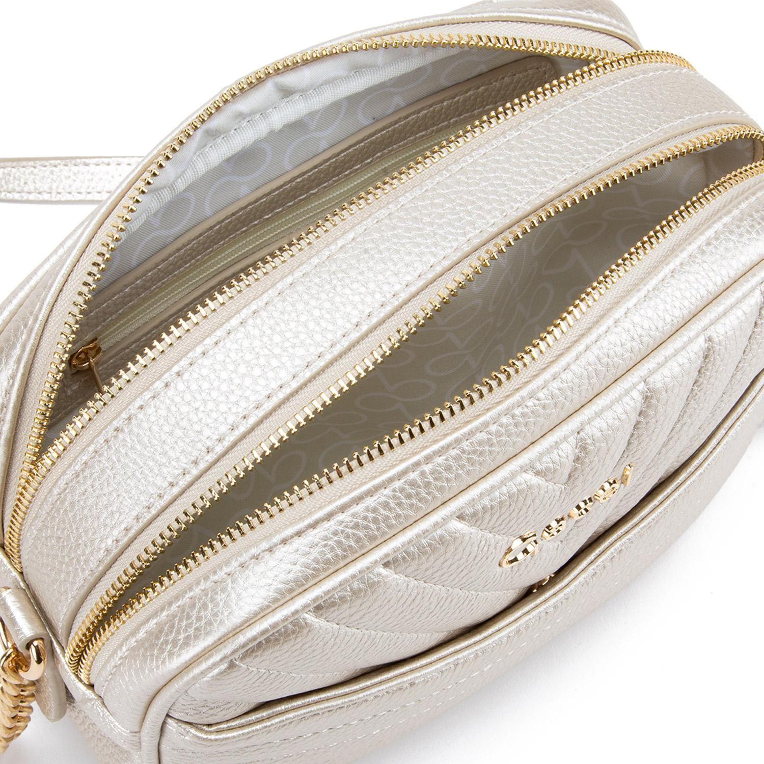 Cartera  Bandolera Grande  Gacel  Dorado  Car2891-5