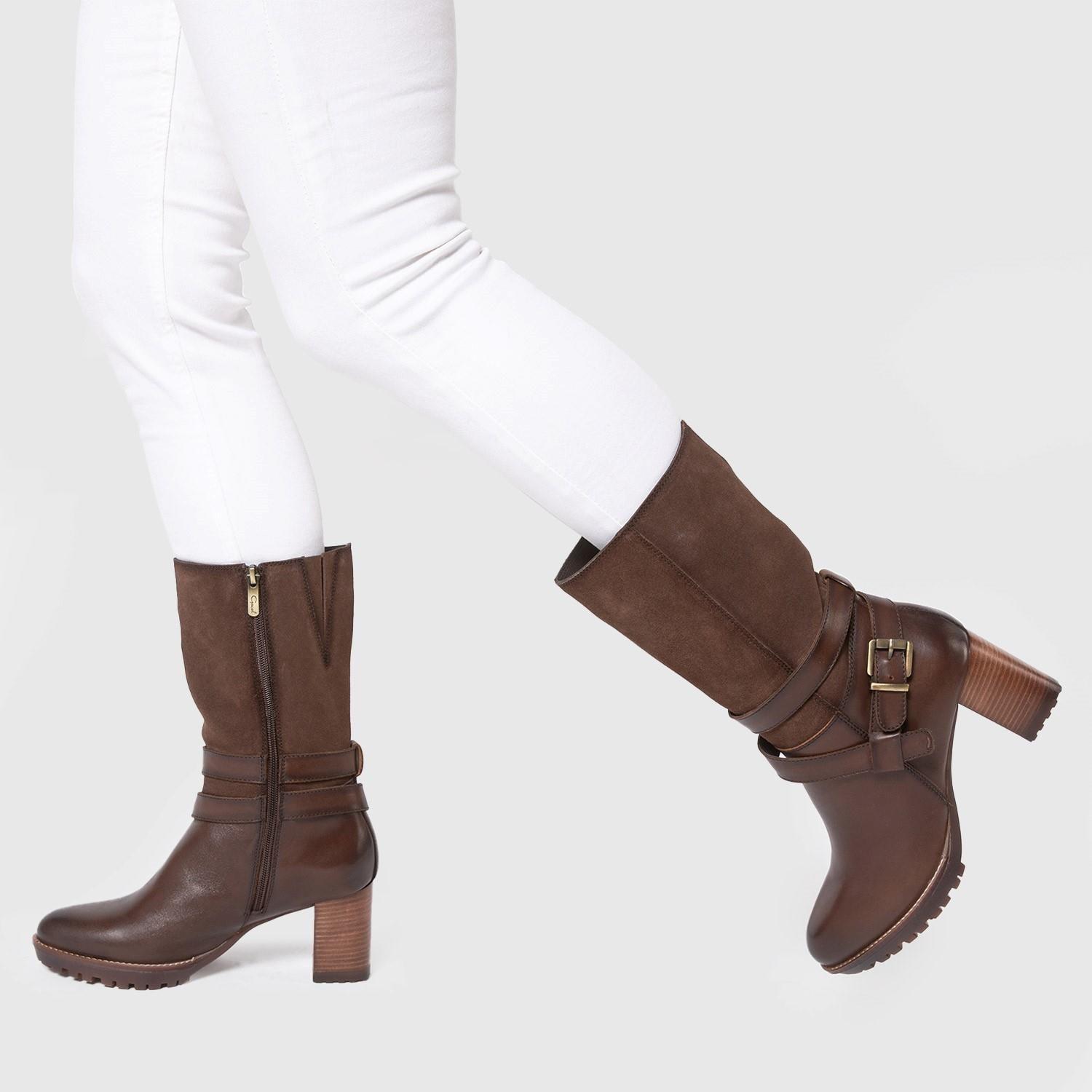 Bota  0166  Gacel  Chocolate  0658663-1