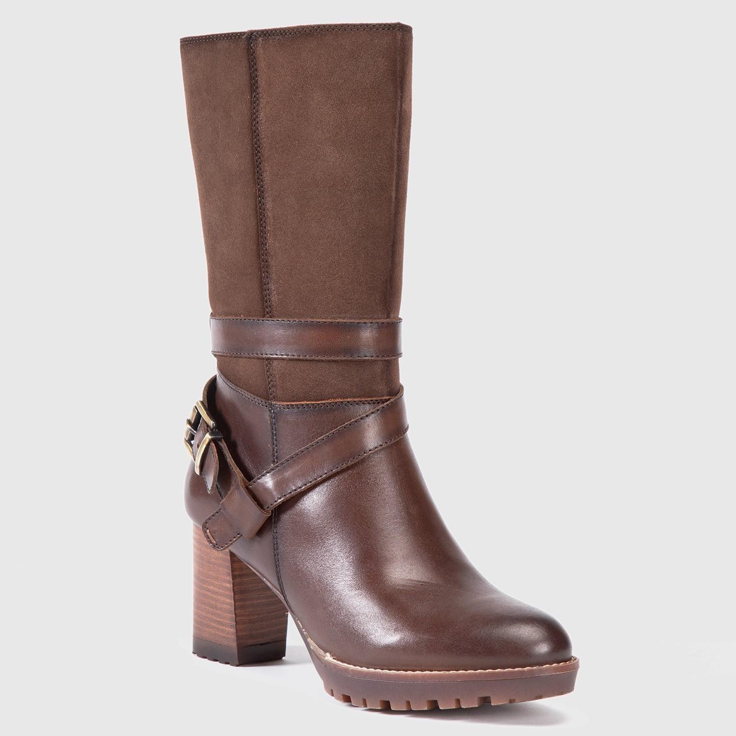 Bota  0166  Gacel  Chocolate  0658663-2