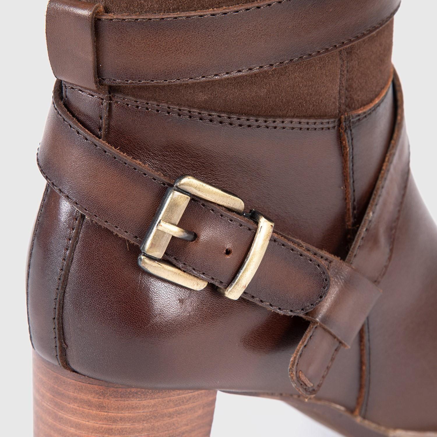 Bota  0166  Gacel  Chocolate  0658663-3