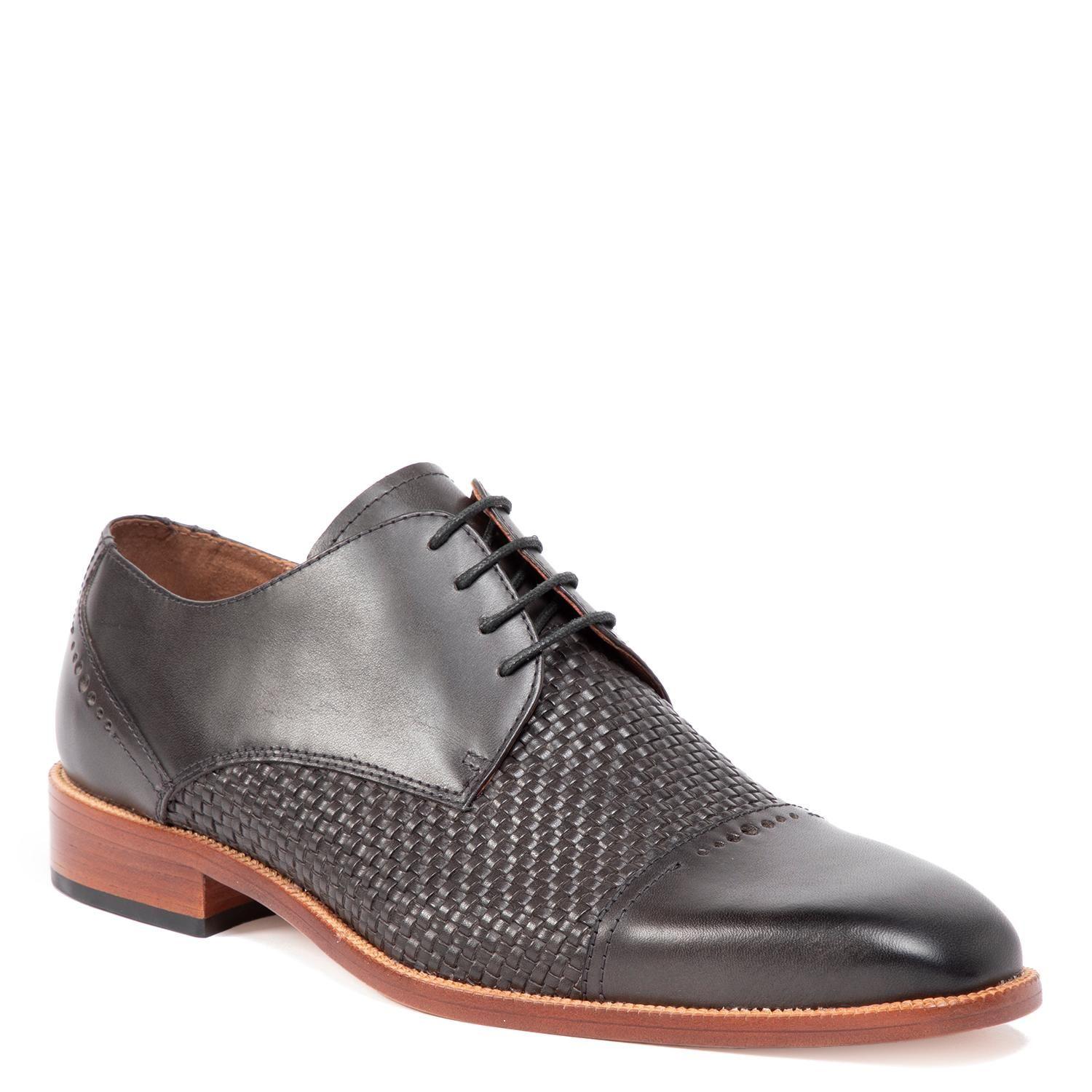 Zapato de cuero hombre Guante gris Suela Natural-2