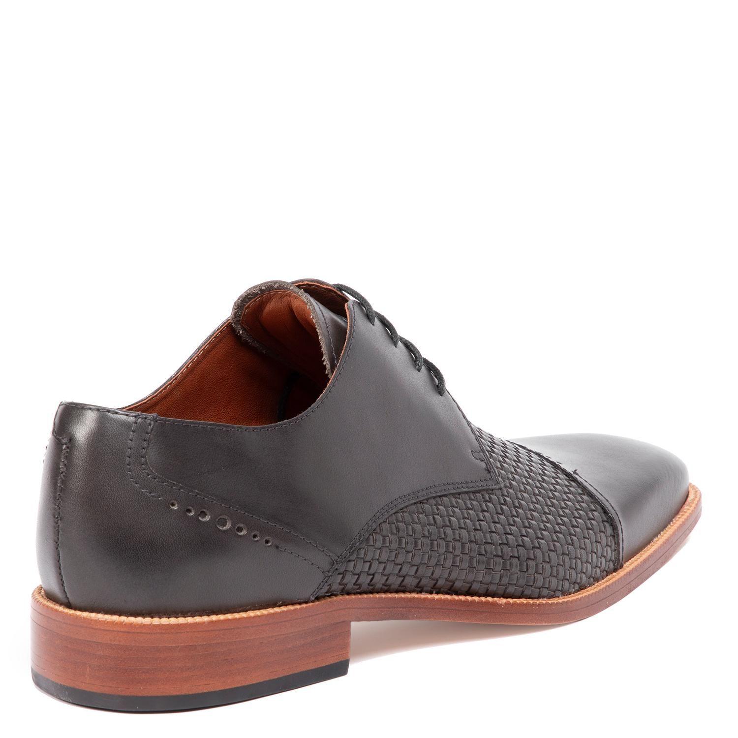 Zapato de cuero hombre Guante gris Suela Natural-4