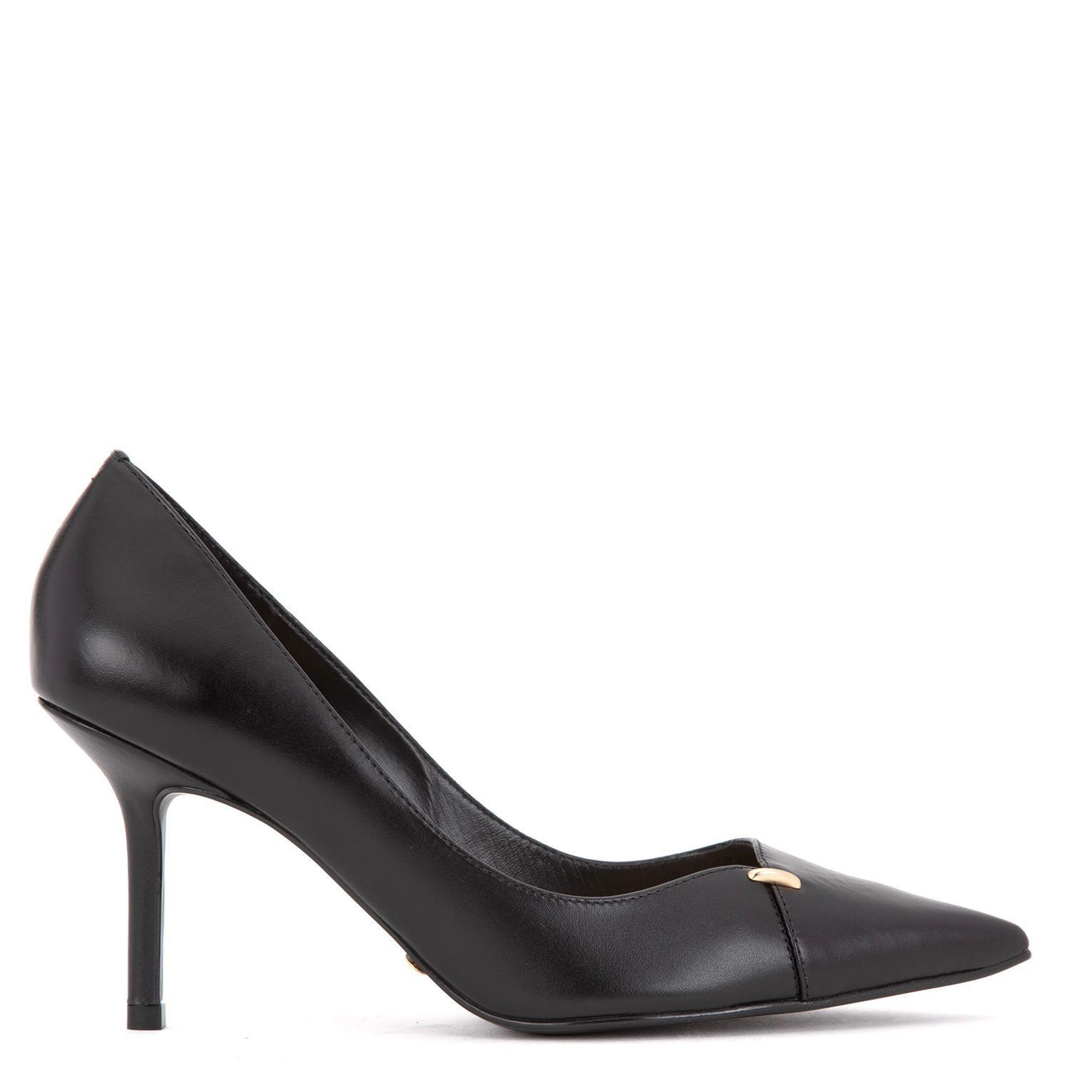 Zapato de cuero mujer Gacel negro Irune-0