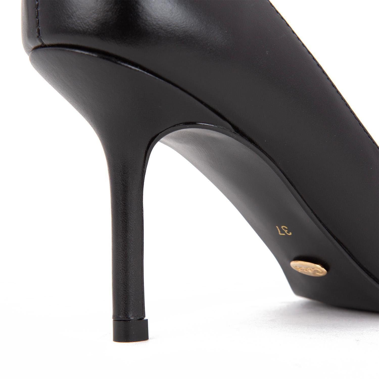 Zapato de cuero mujer Gacel negro Irune-2