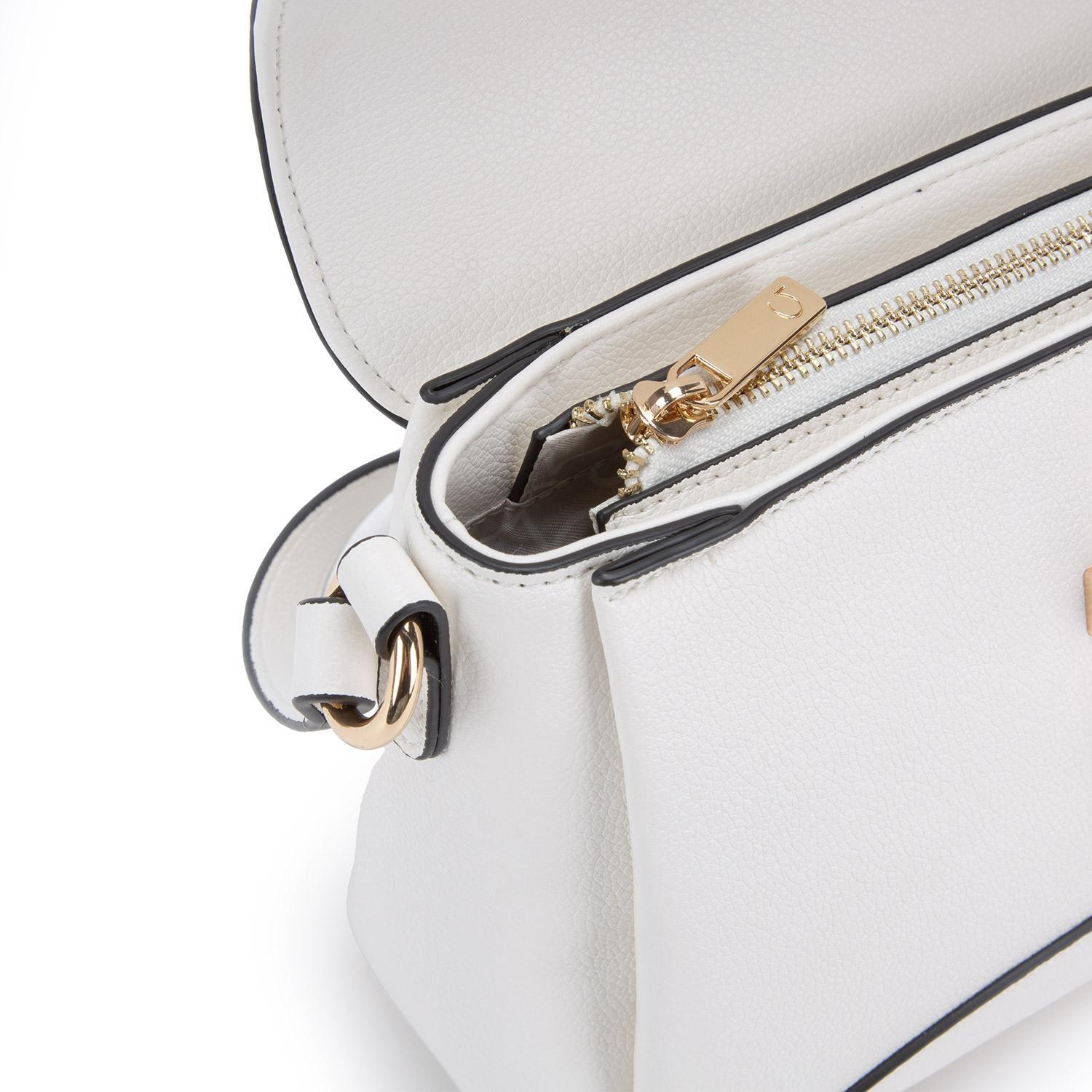 Cartera  Bandolera Grande  Gacel  Blanco  Car3314-3