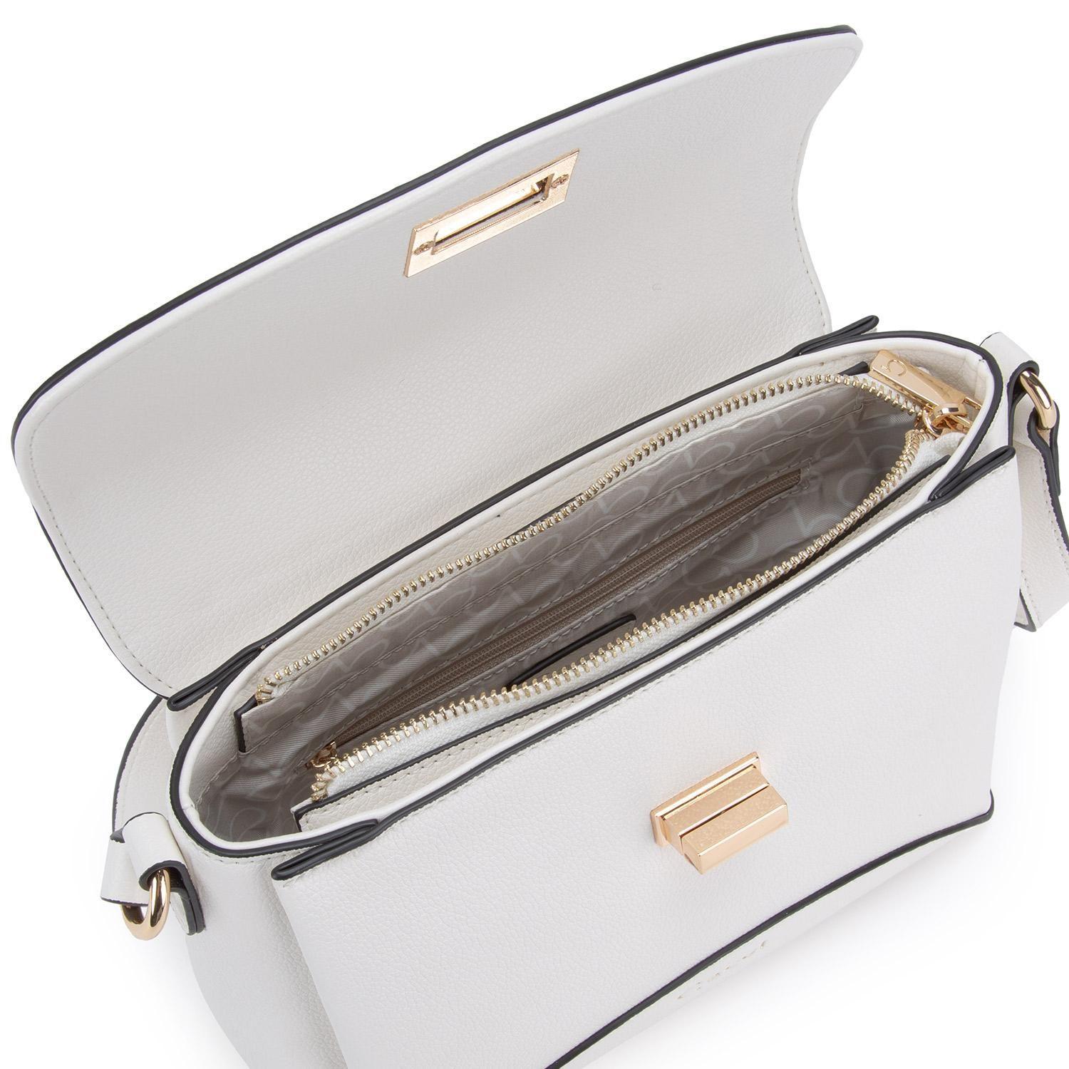 Cartera  Bandolera Grande  Gacel  Blanco  Car3314-5