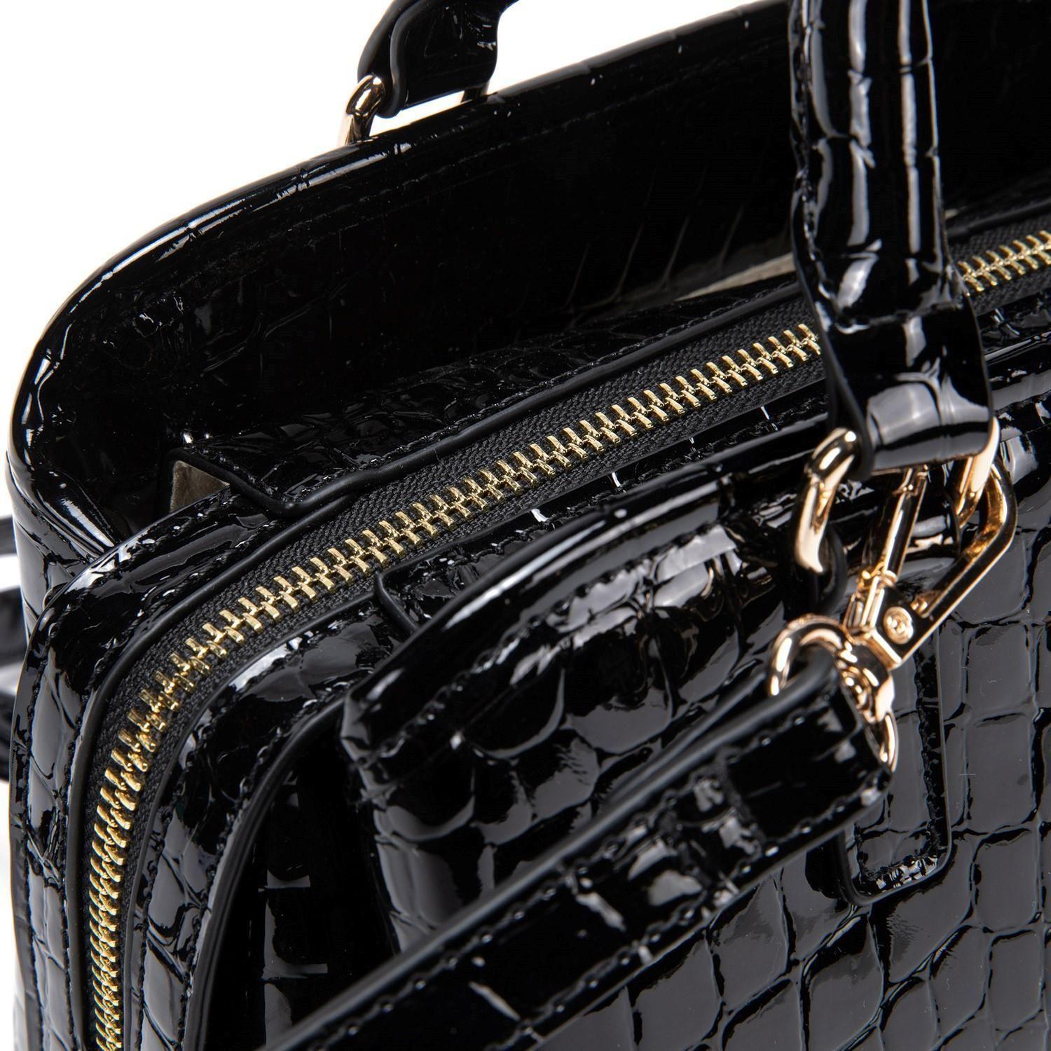 Cartera  Dos Asas Pequeña  Gacel  Negro  Car2863-3