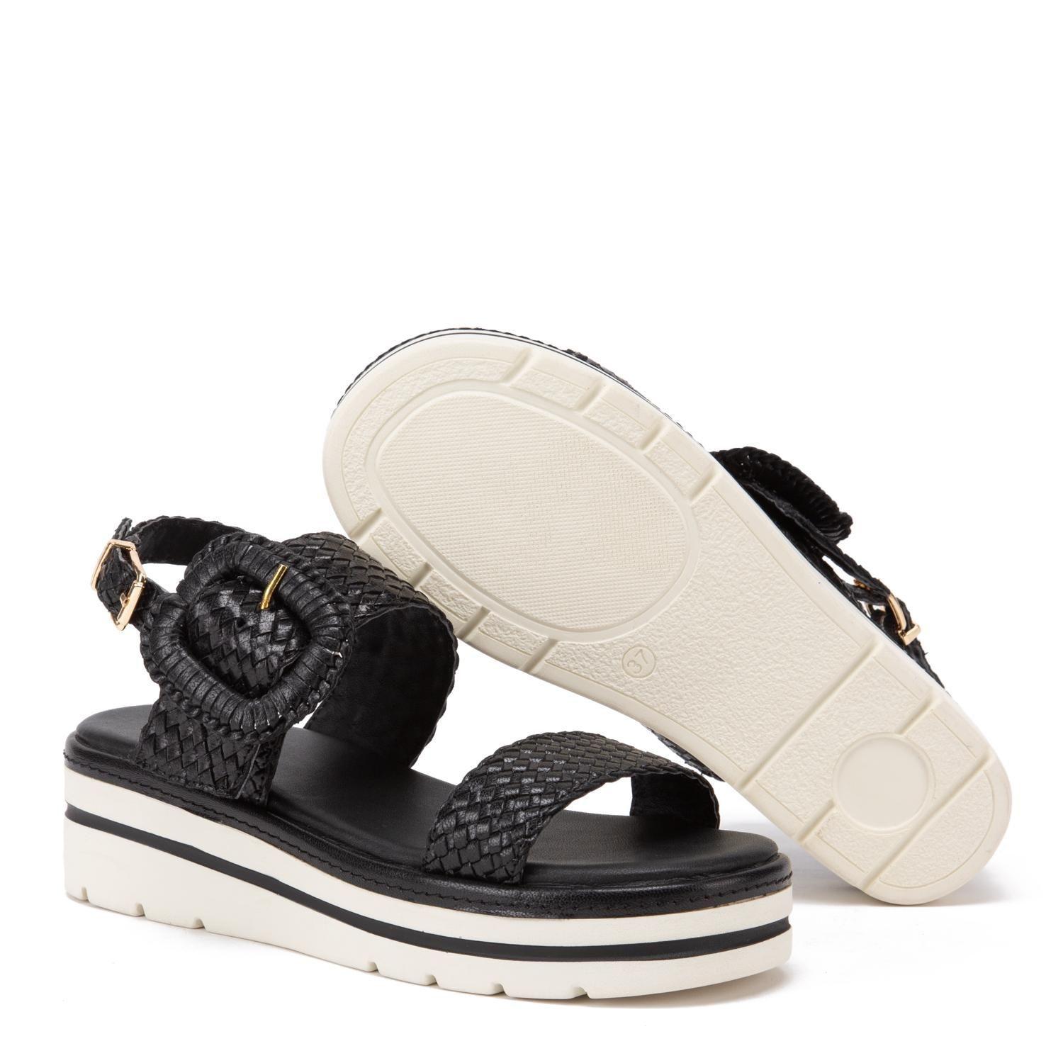 Sandalia  Elsie  Gacel  Negro  0660376-3