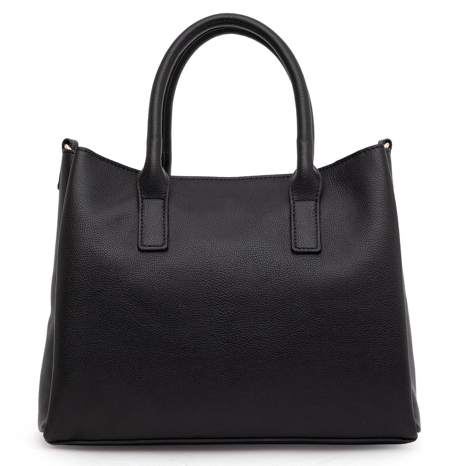 Cartera  Dos Asas Mediana  Gacel  Negro  Car3441-3