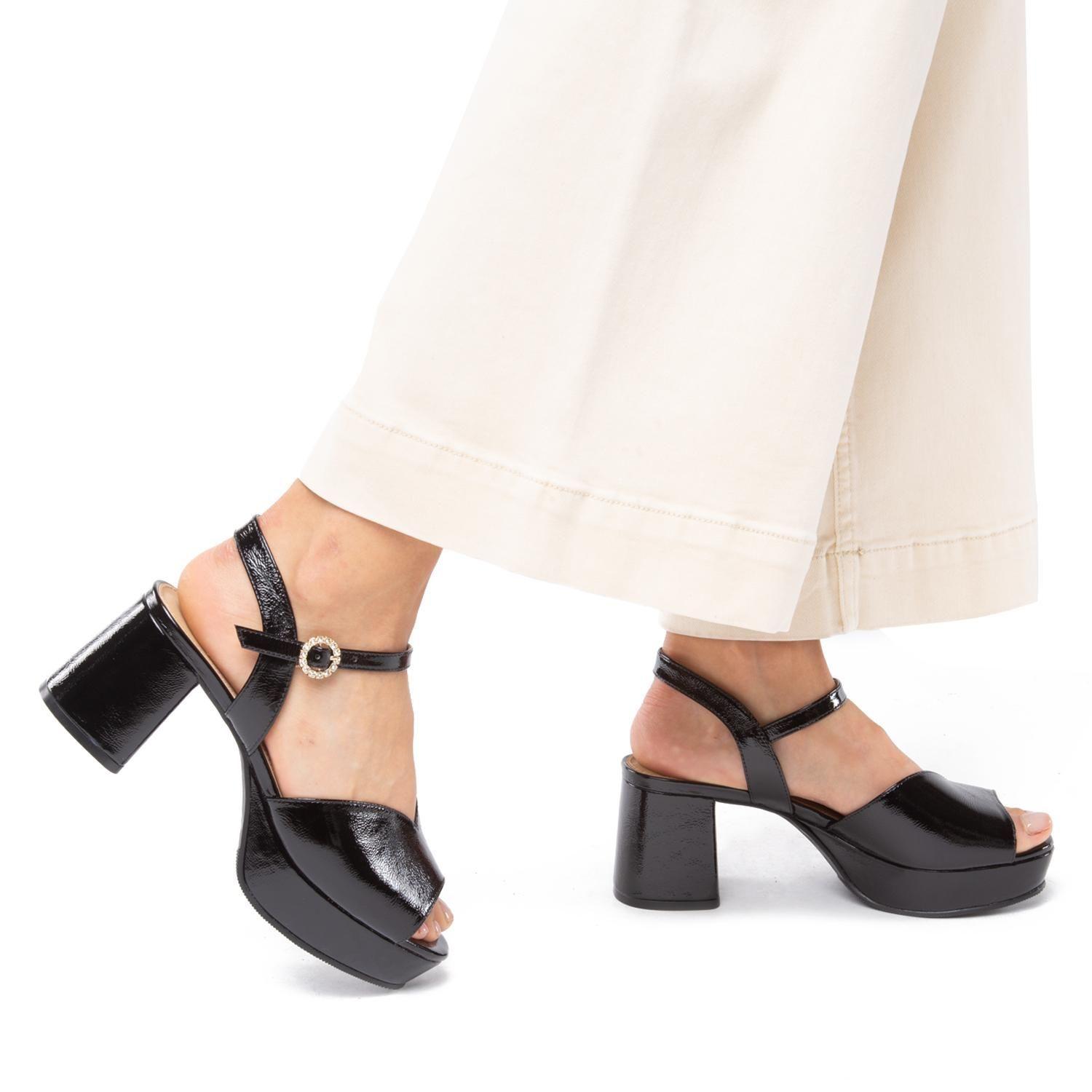 Sandalia  Valentina  Gacel  Negro  0660643-1