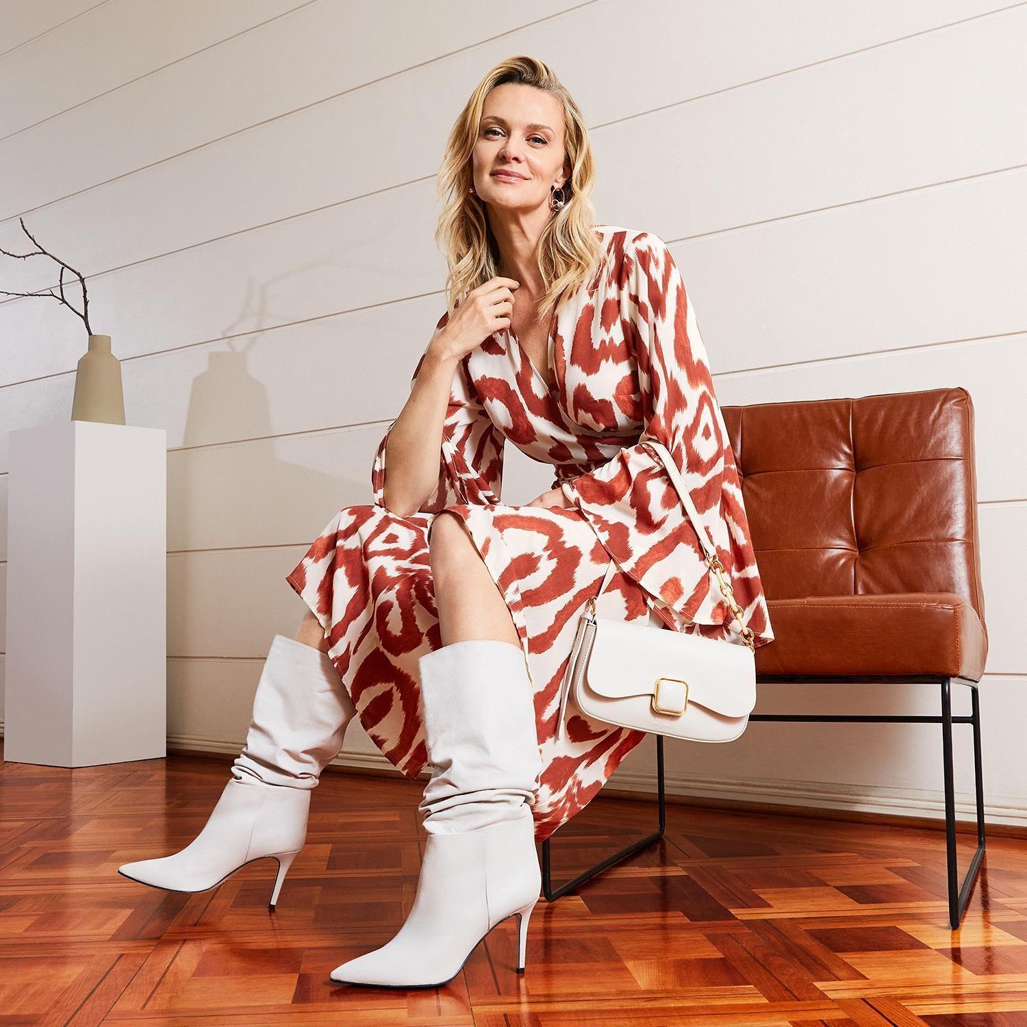 Bota  Jazmin  Gacel  Off White  0659263-0