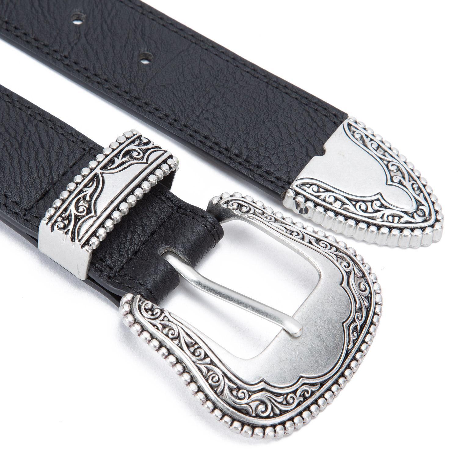 Cinturon  Ancho 40mm  Gacel  Negro  Cin0543-1