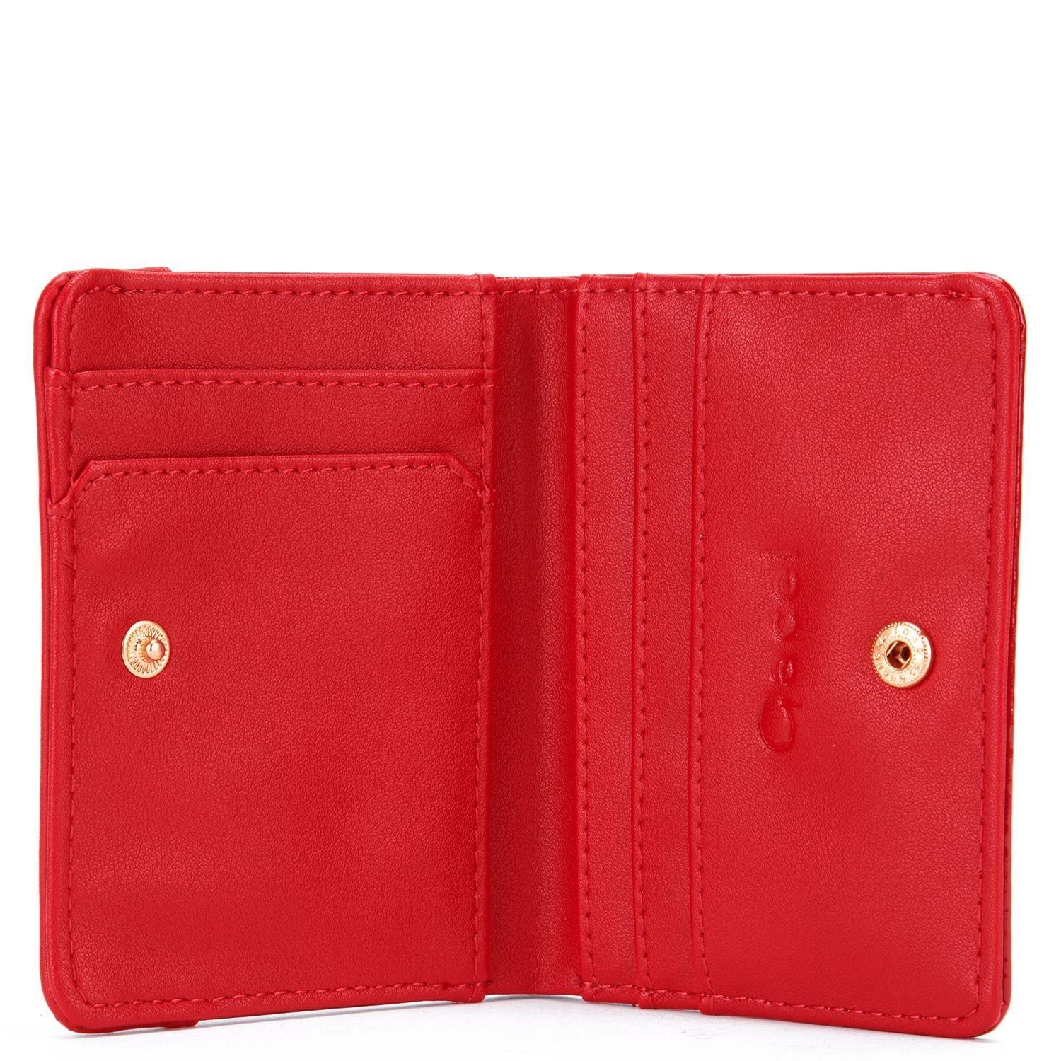 Billetera  Tarjetero  Gacel  Rojo  Bil0431-2