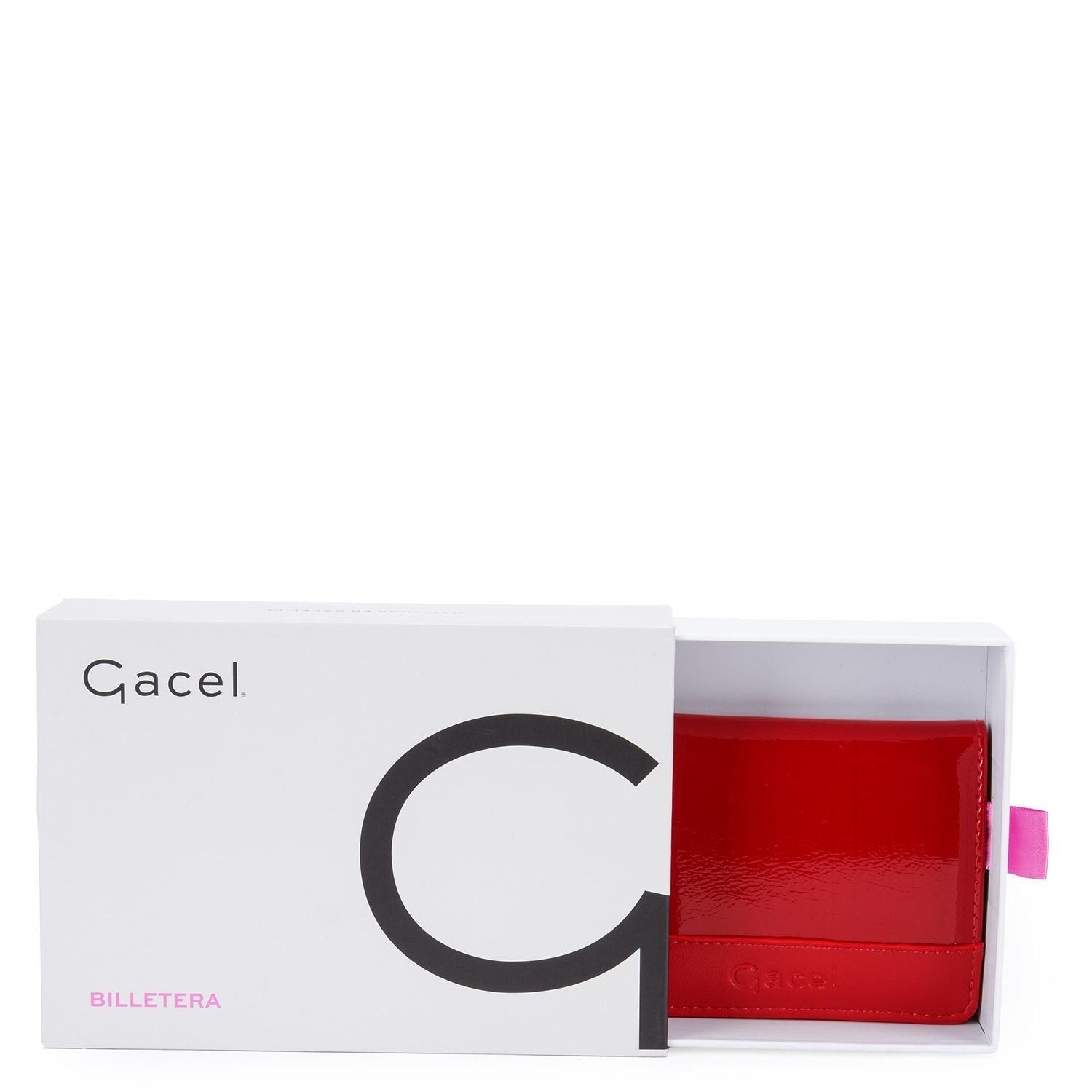 Billetera  Tarjetero  Gacel  Rojo  Bil0431-3