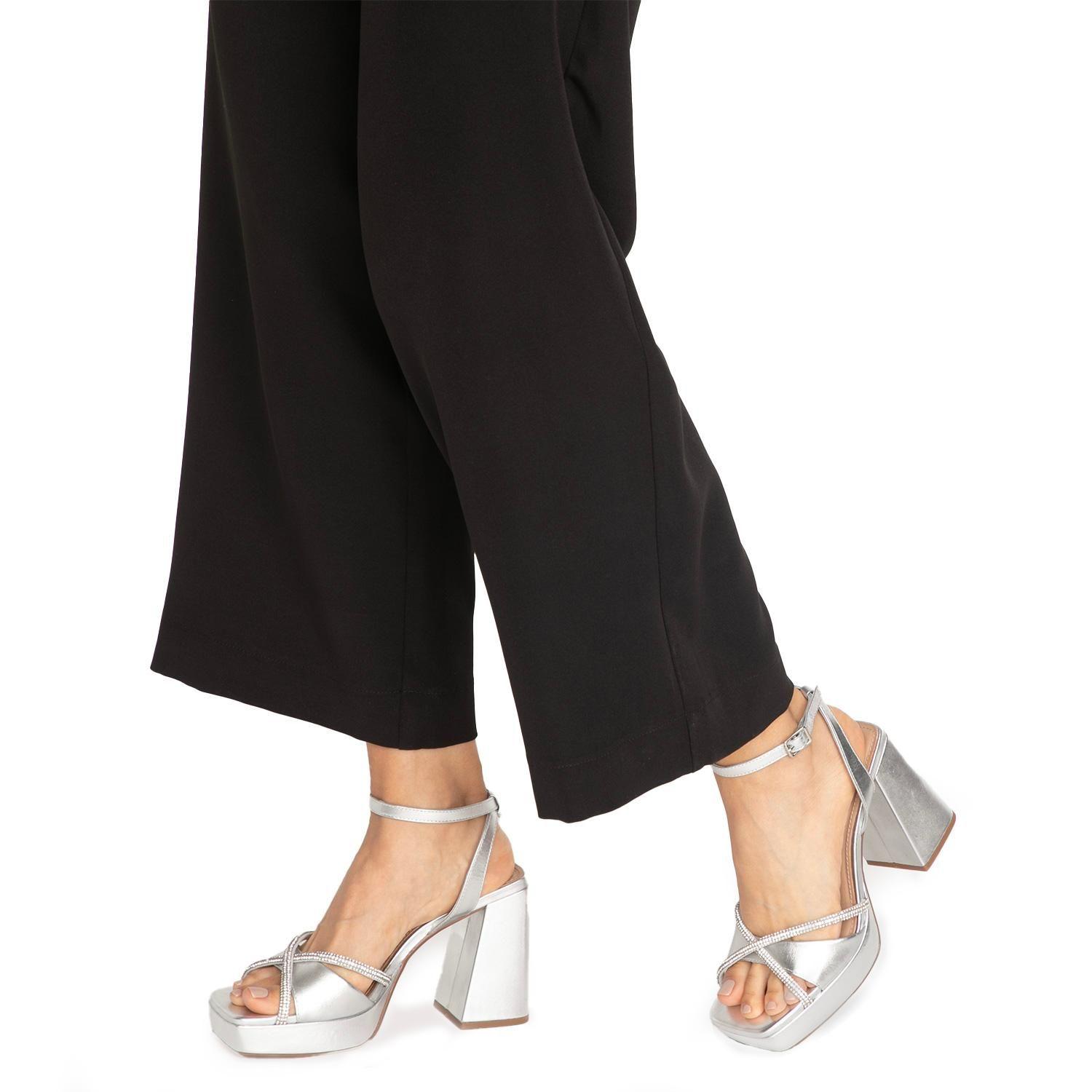 Sandalia  Athena  Gacel  Plateado  0659448-1