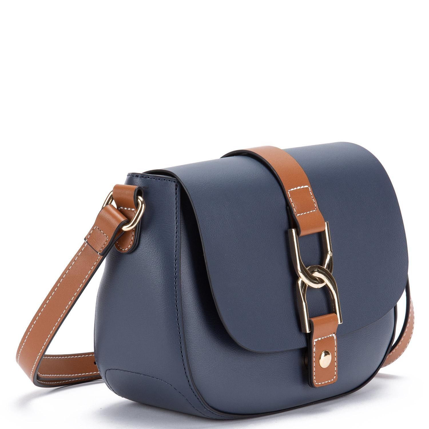 Cartera  Bandolera Grande  Gacel  Marino  Car3305-2