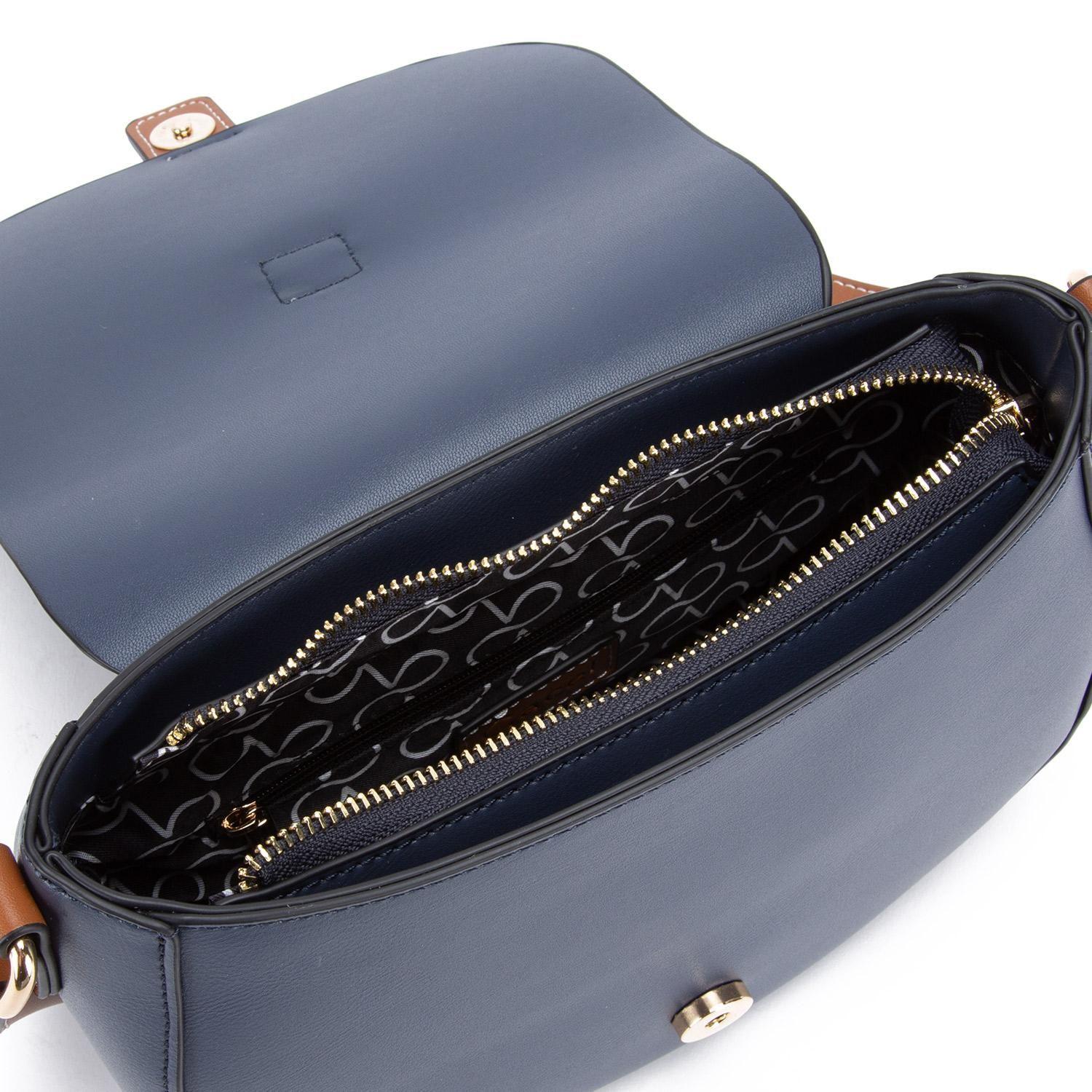 Cartera  Bandolera Grande  Gacel  Marino  Car3305-5
