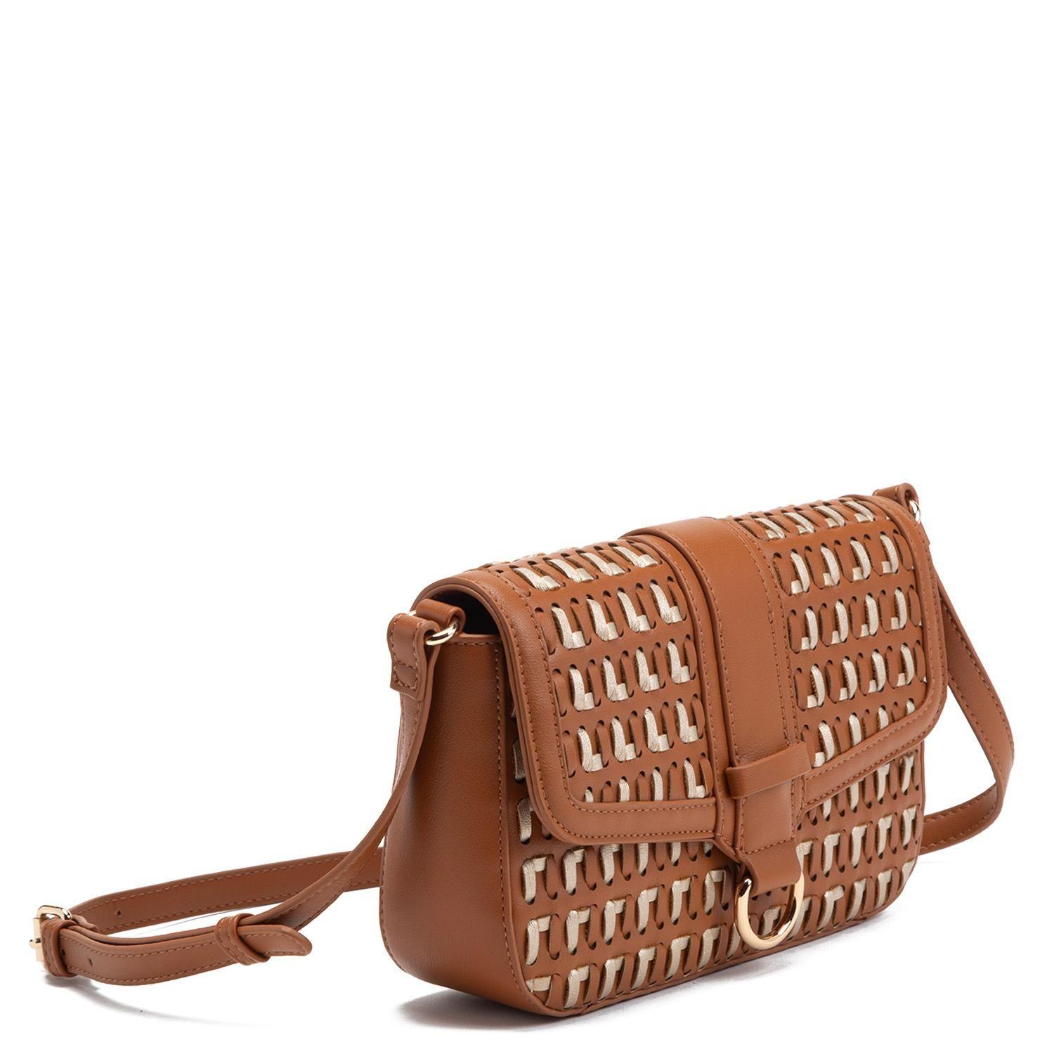 Cartera  Bandolera Pequeña  Gacel  Tostado  Car3343-2