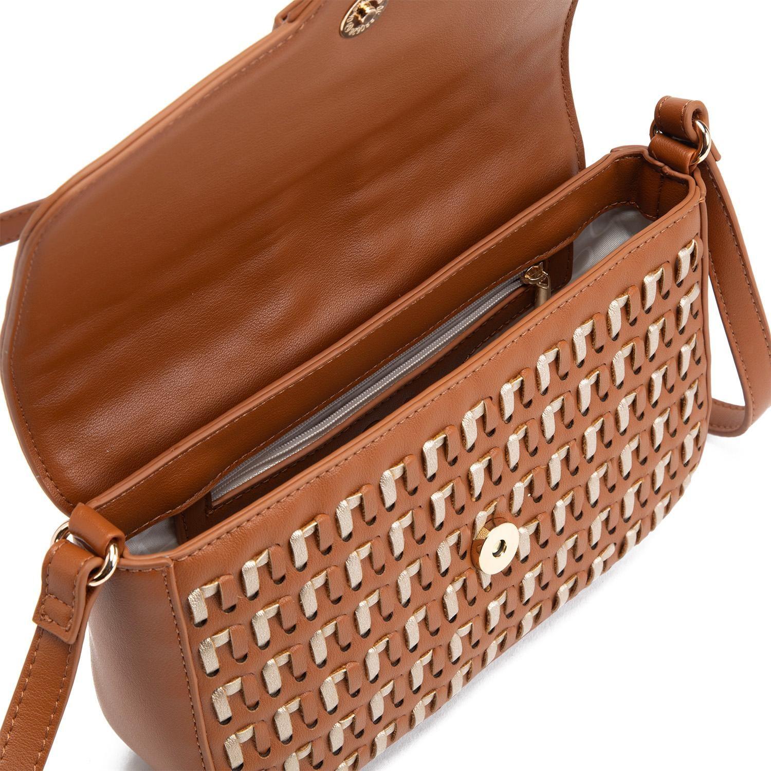 Cartera  Bandolera Pequeña  Gacel  Tostado  Car3343-4