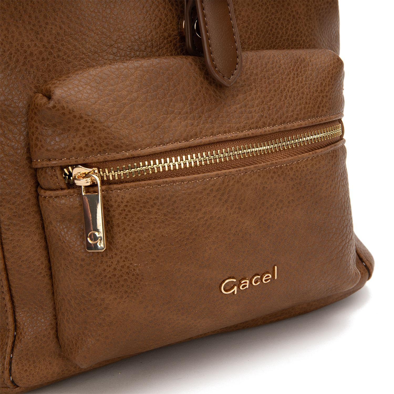 Mochila  Notebook  Gacel  Tostado  Car3521-3