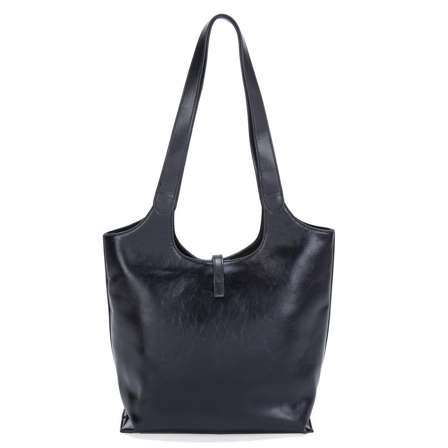 Cartera  Shopping  Gacel  Negro  Car3231-1