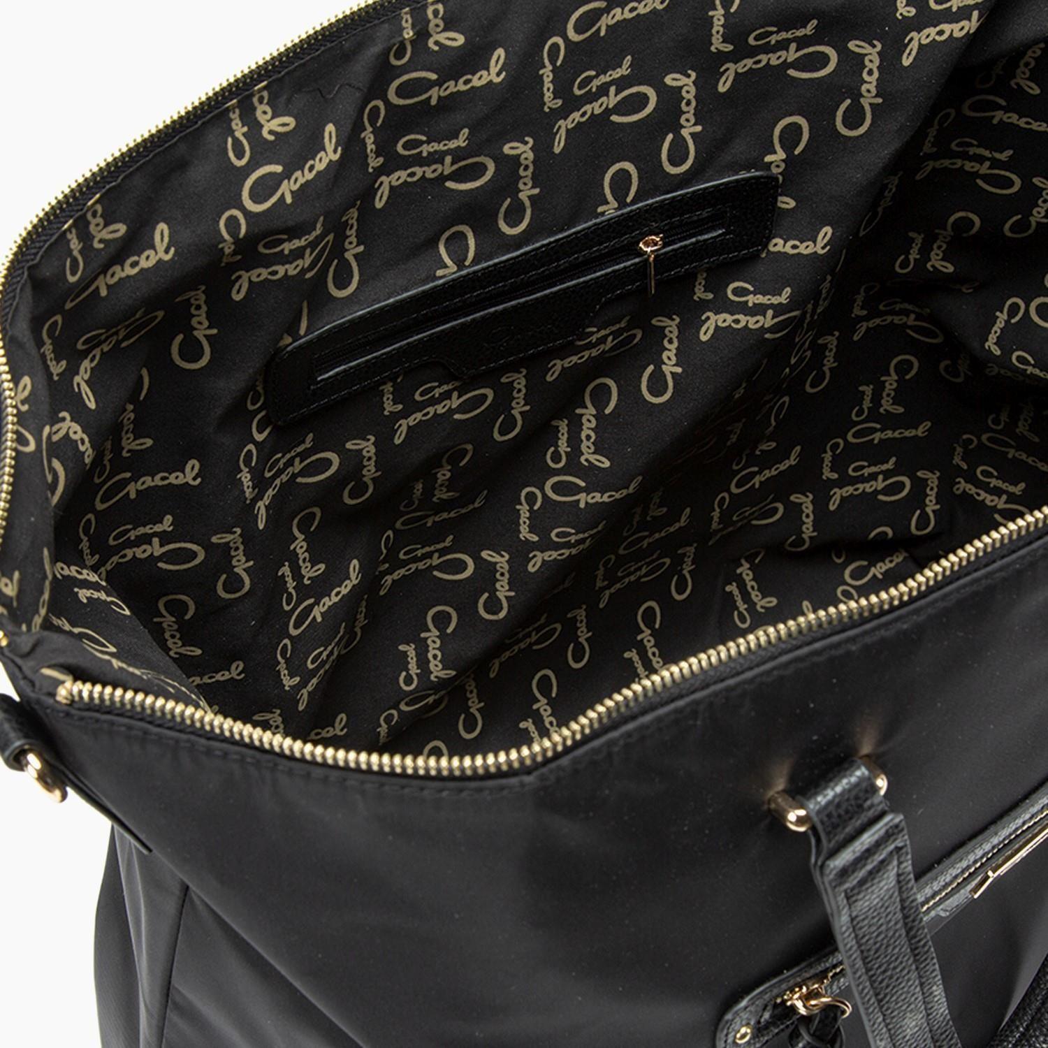 Bolso  Sin  Gacel  Negro  Car2708-5