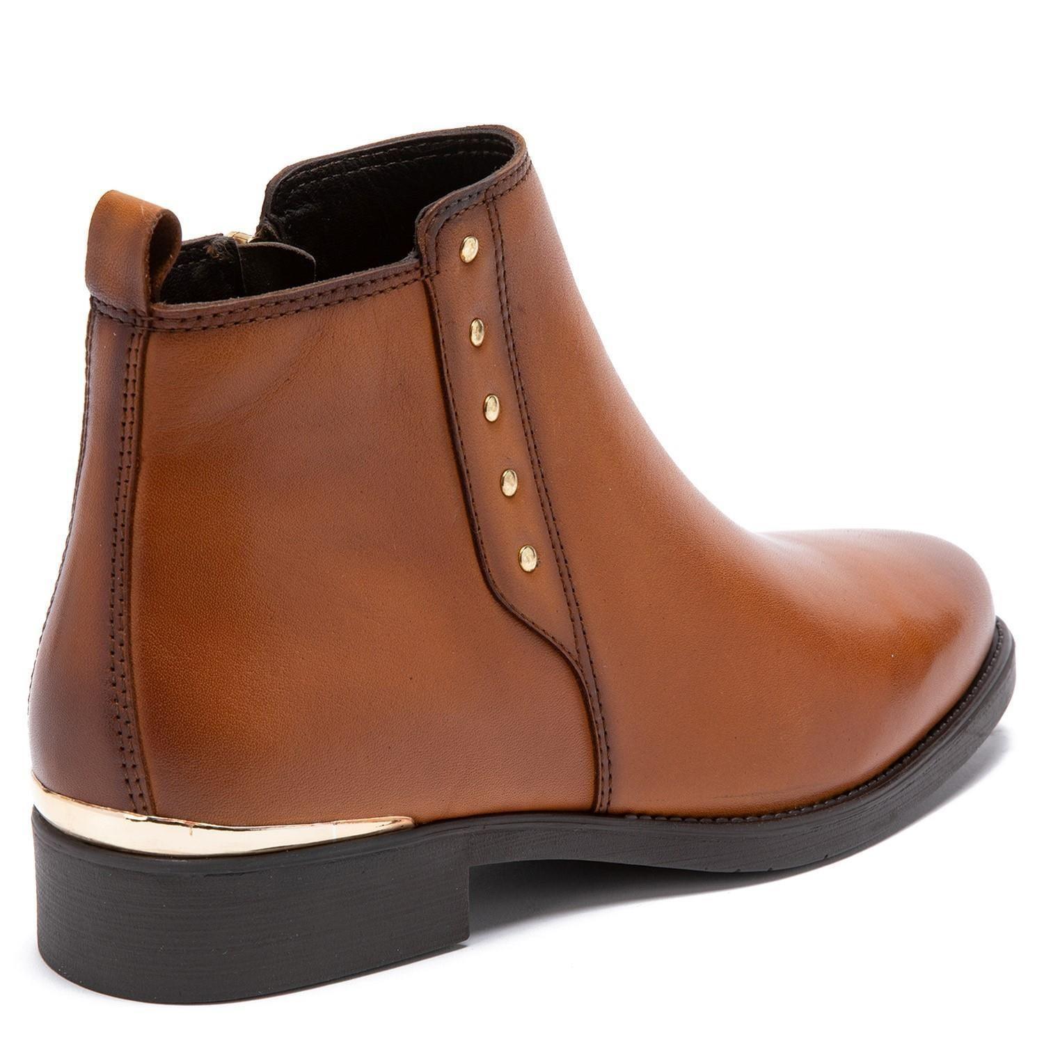 Botin  Hortencia  Gacel  Tostado  0659245-4