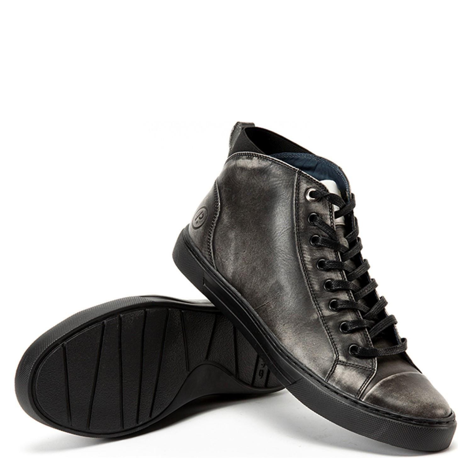 Zapatilla Caña Alta  Tokio  Guante  Negro  0035104-2