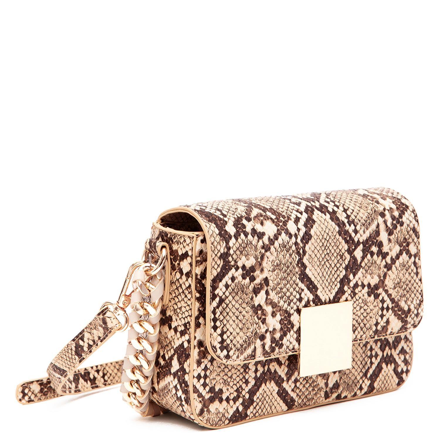 Cartera  Retro Con Tapa  Gacel  Off White  Car3536-3