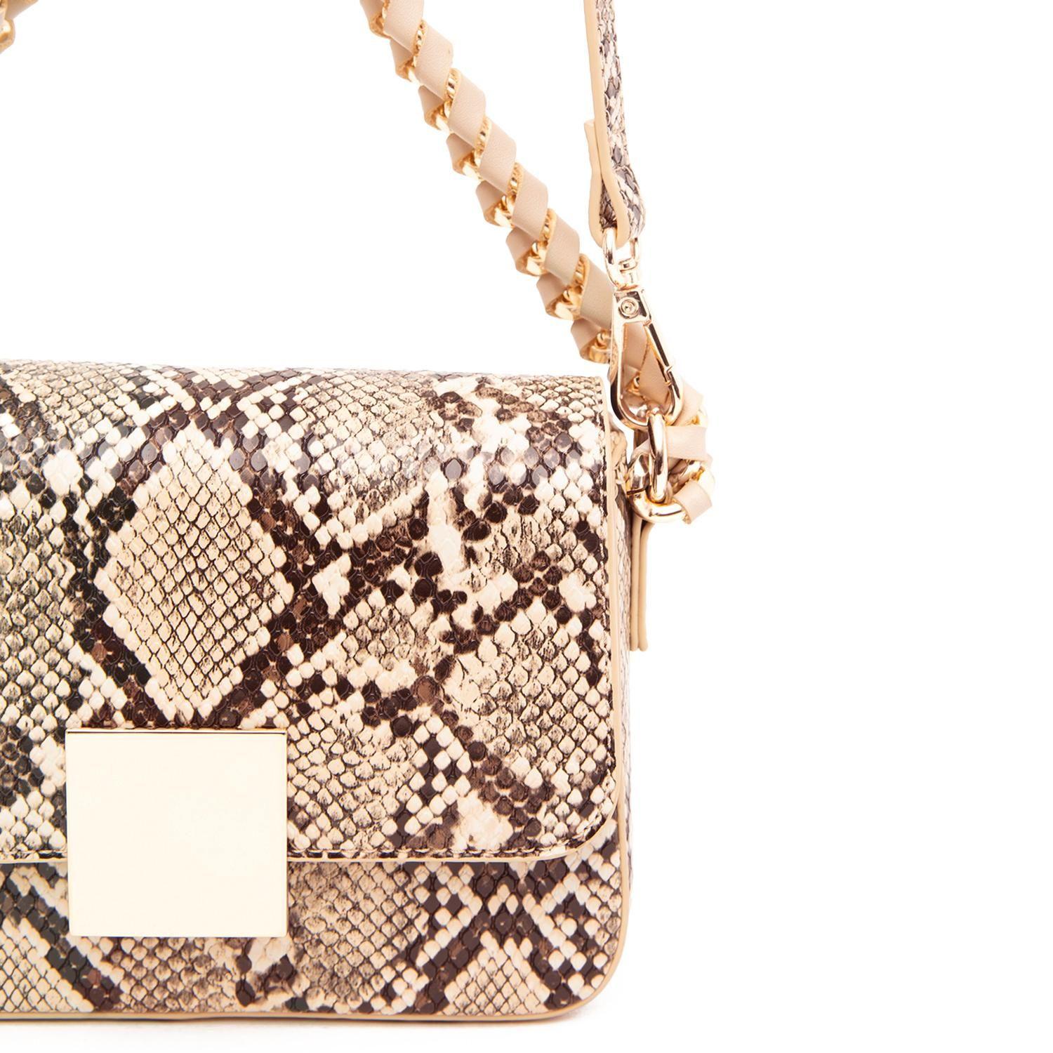 Cartera  Retro Con Tapa  Gacel  Off White  Car3536-5