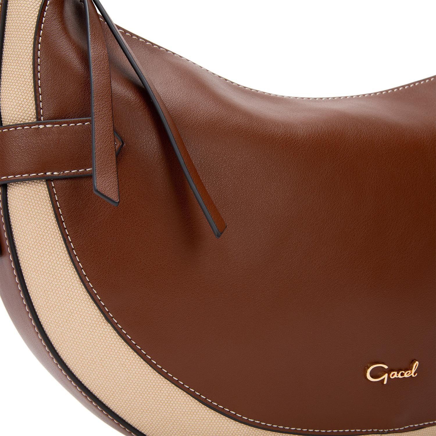 Cartera  Oval  Gacel  Tostado  Car3062-3