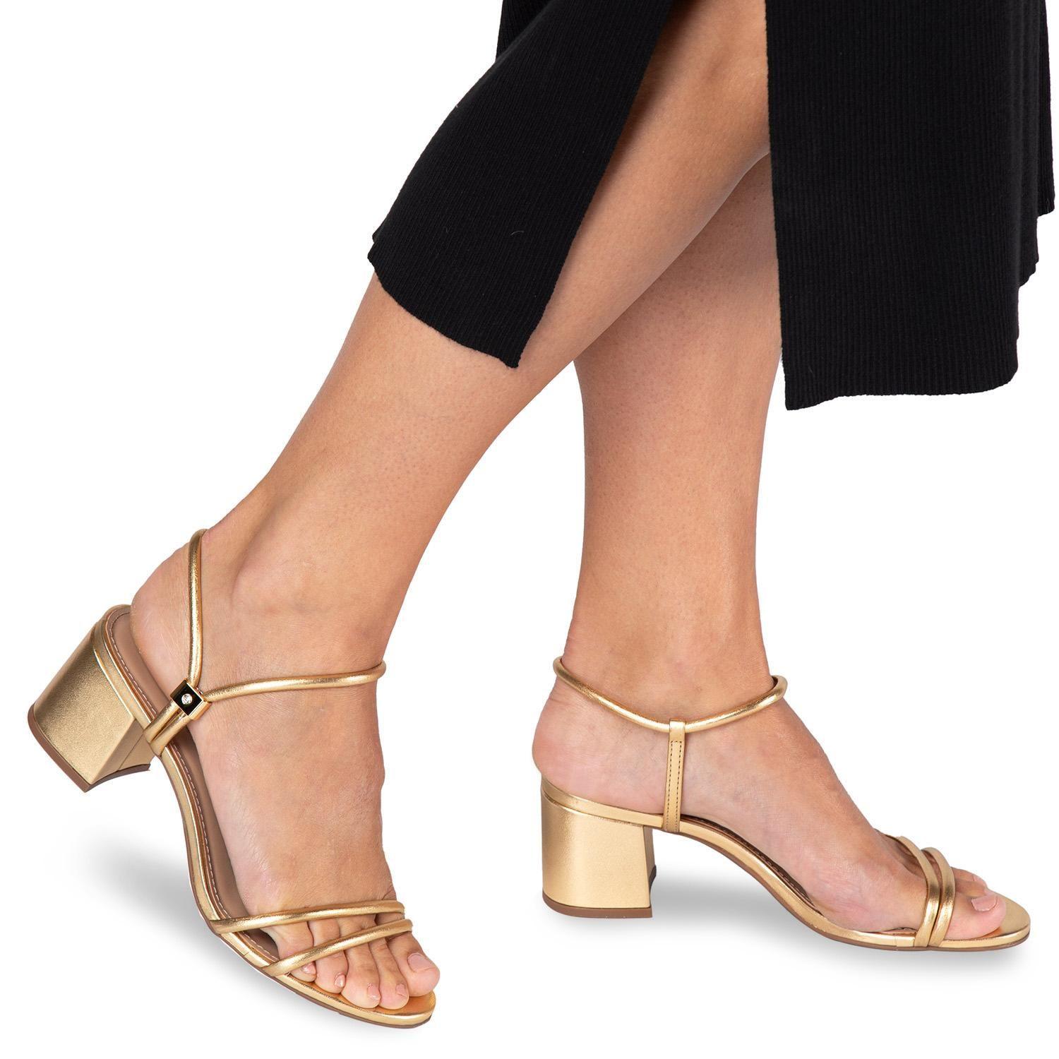 Sandalia  Ginger  Gacel  Dorado  0658961-1