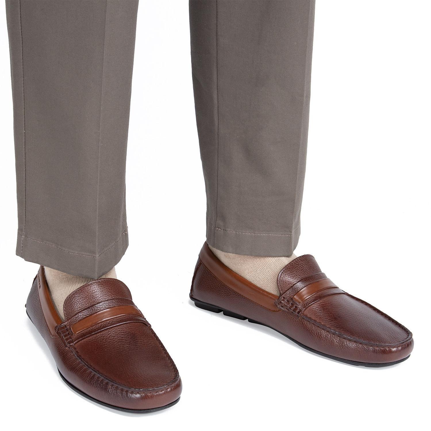 Mocasin  Ancona  Guante  Chocolate  0035840-1